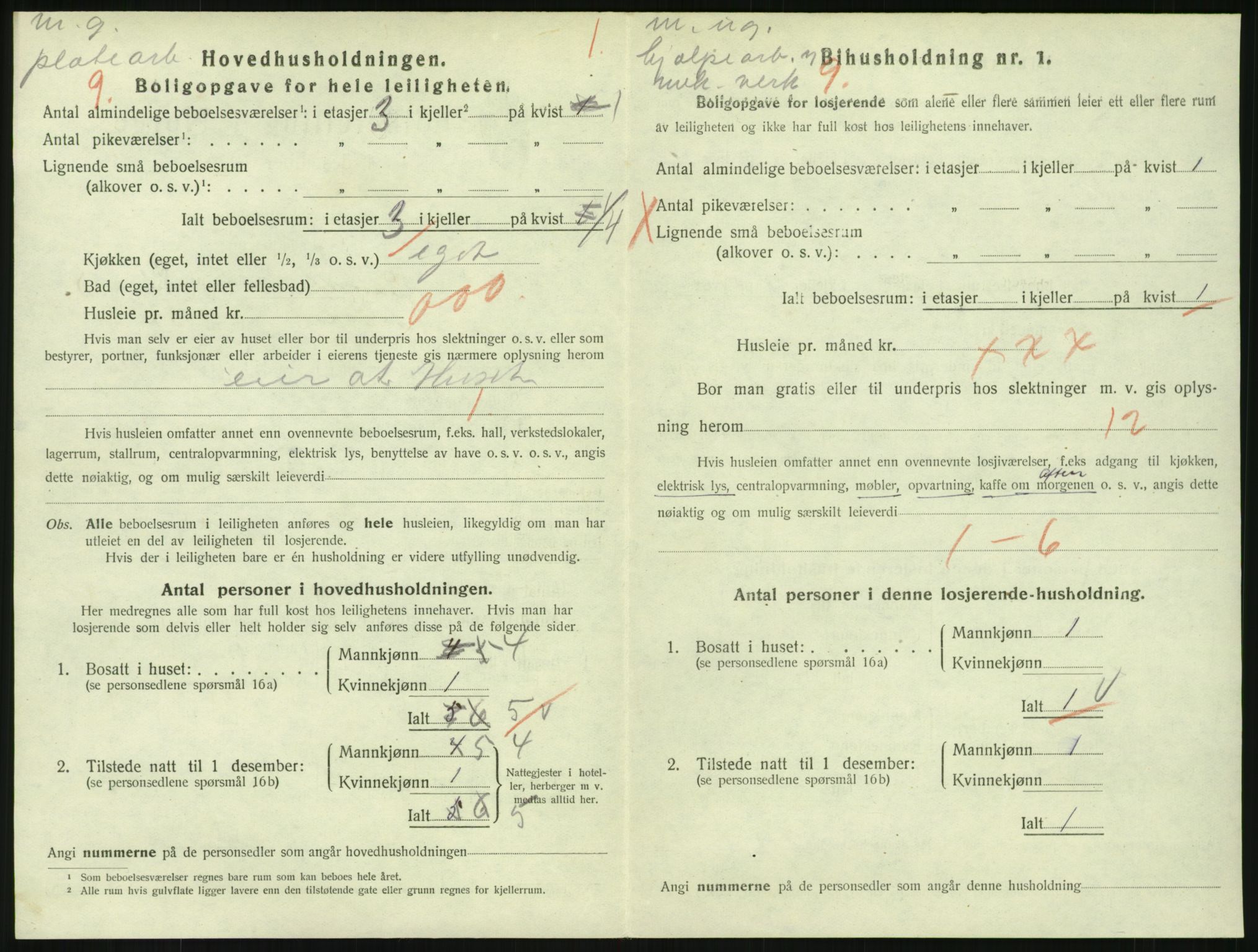 SAKO, 1920 census for Sandefjord, 1920, p. 3315