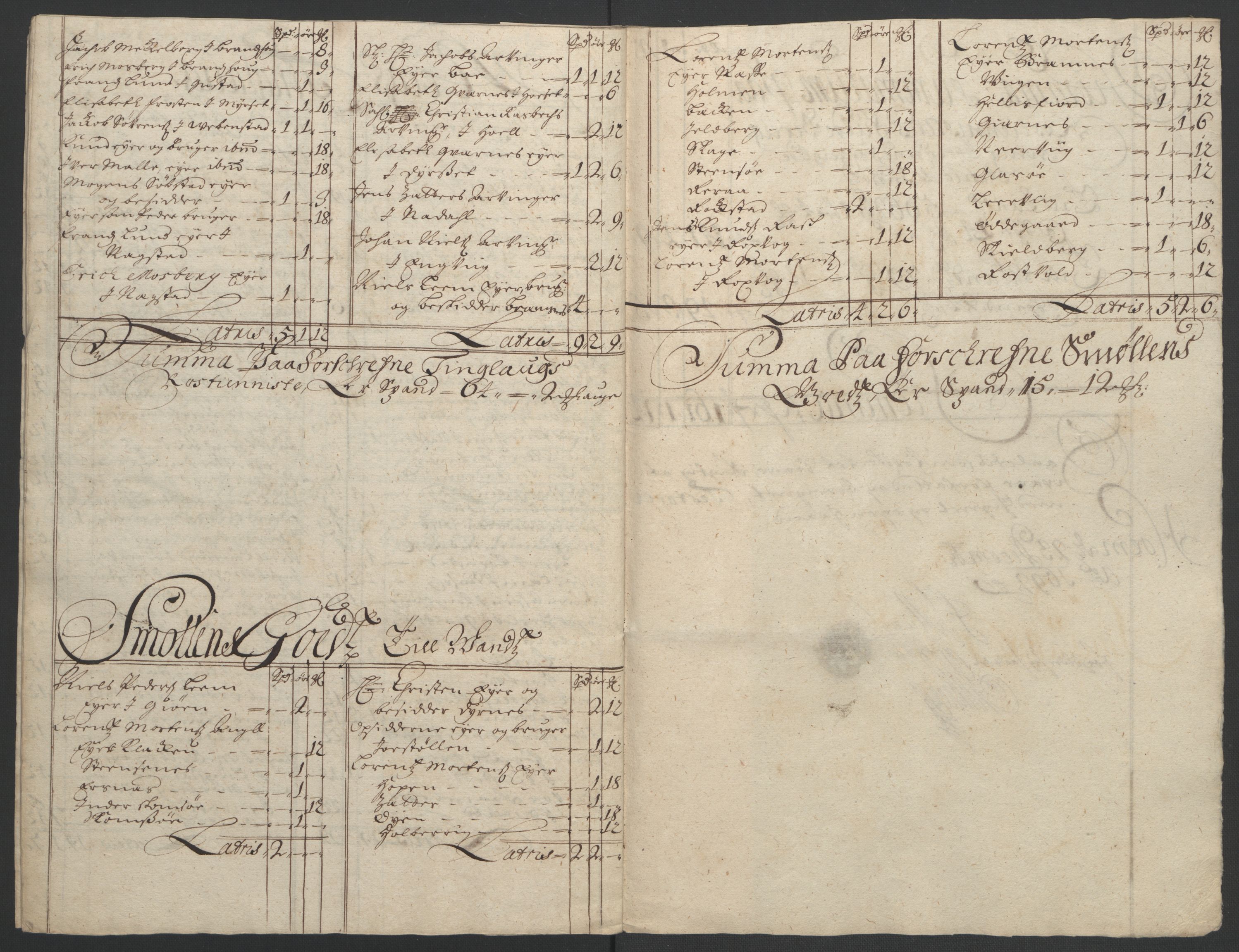 Rentekammeret inntil 1814, Reviderte regnskaper, Fogderegnskap, AV/RA-EA-4092/R56/L3735: Fogderegnskap Nordmøre, 1692-1693, p. 100