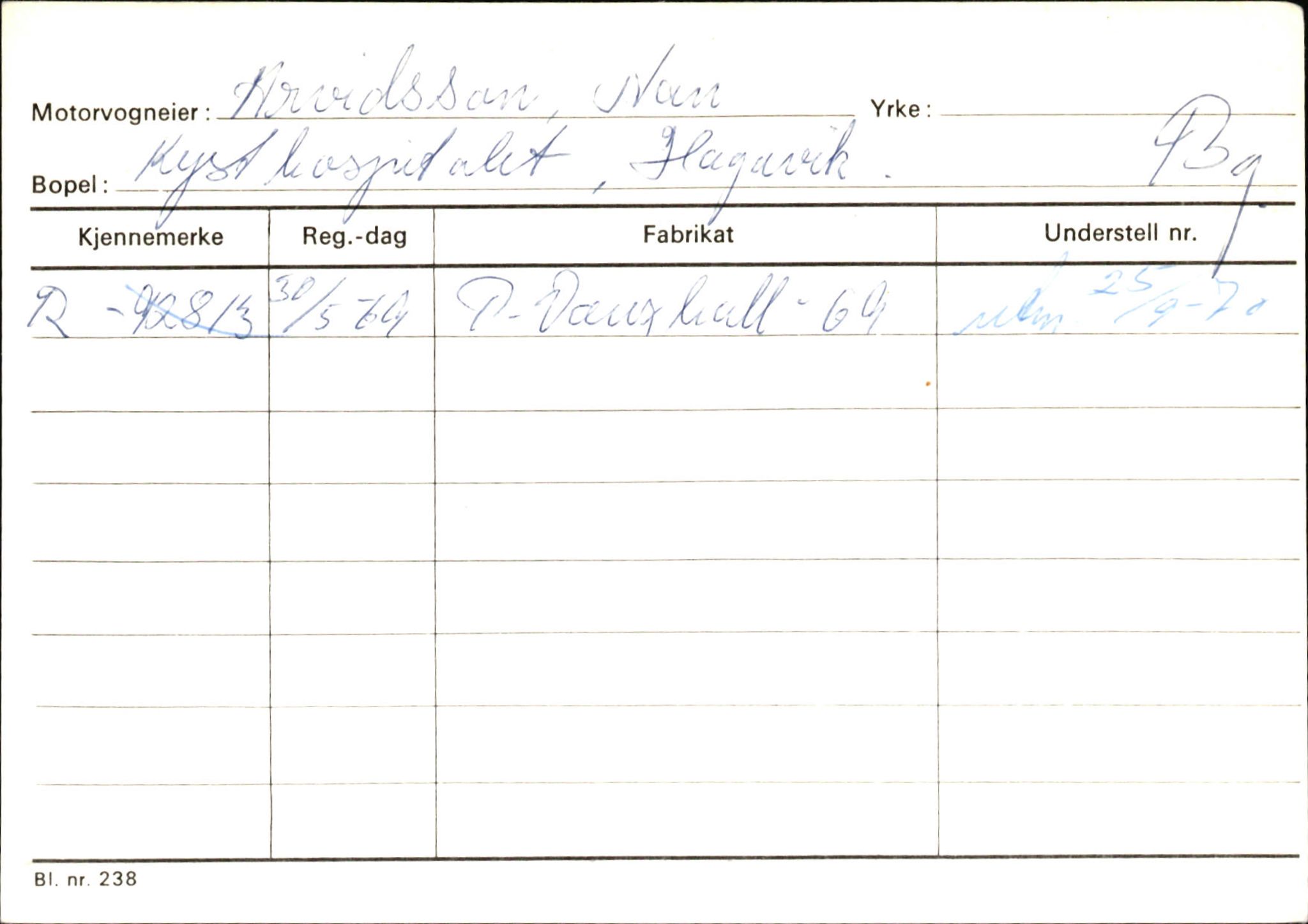 Statens vegvesen, Hordaland vegkontor, AV/SAB-A-5201/2/Ha/L0002: R-eierkort A, 1920-1971, p. 953