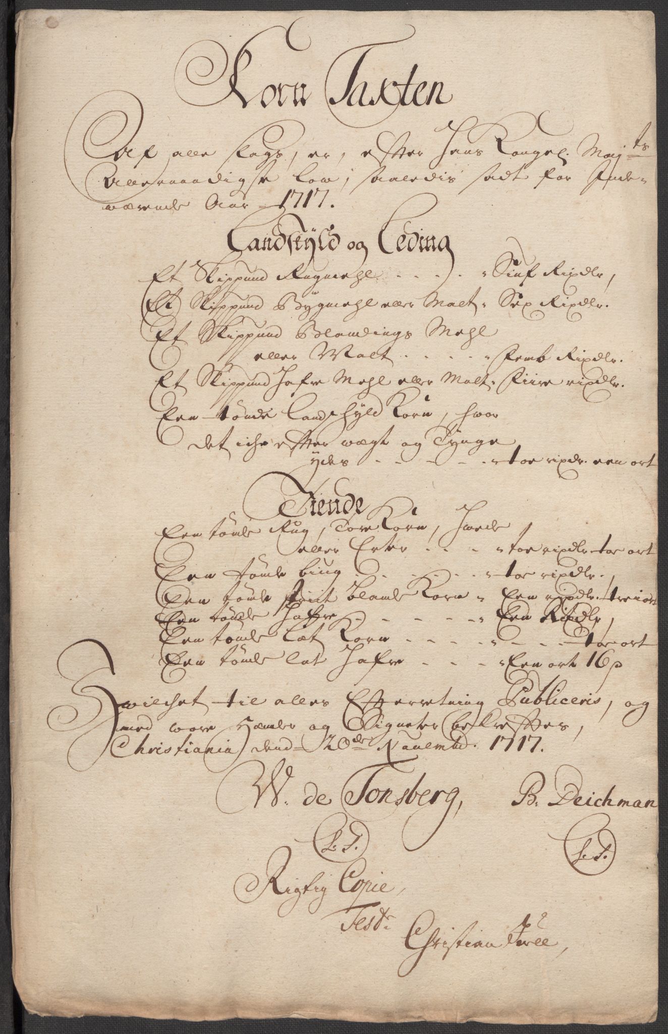 Rentekammeret inntil 1814, Reviderte regnskaper, Fogderegnskap, RA/EA-4092/R13/L0856: Fogderegnskap Solør, Odal og Østerdal, 1717, p. 209