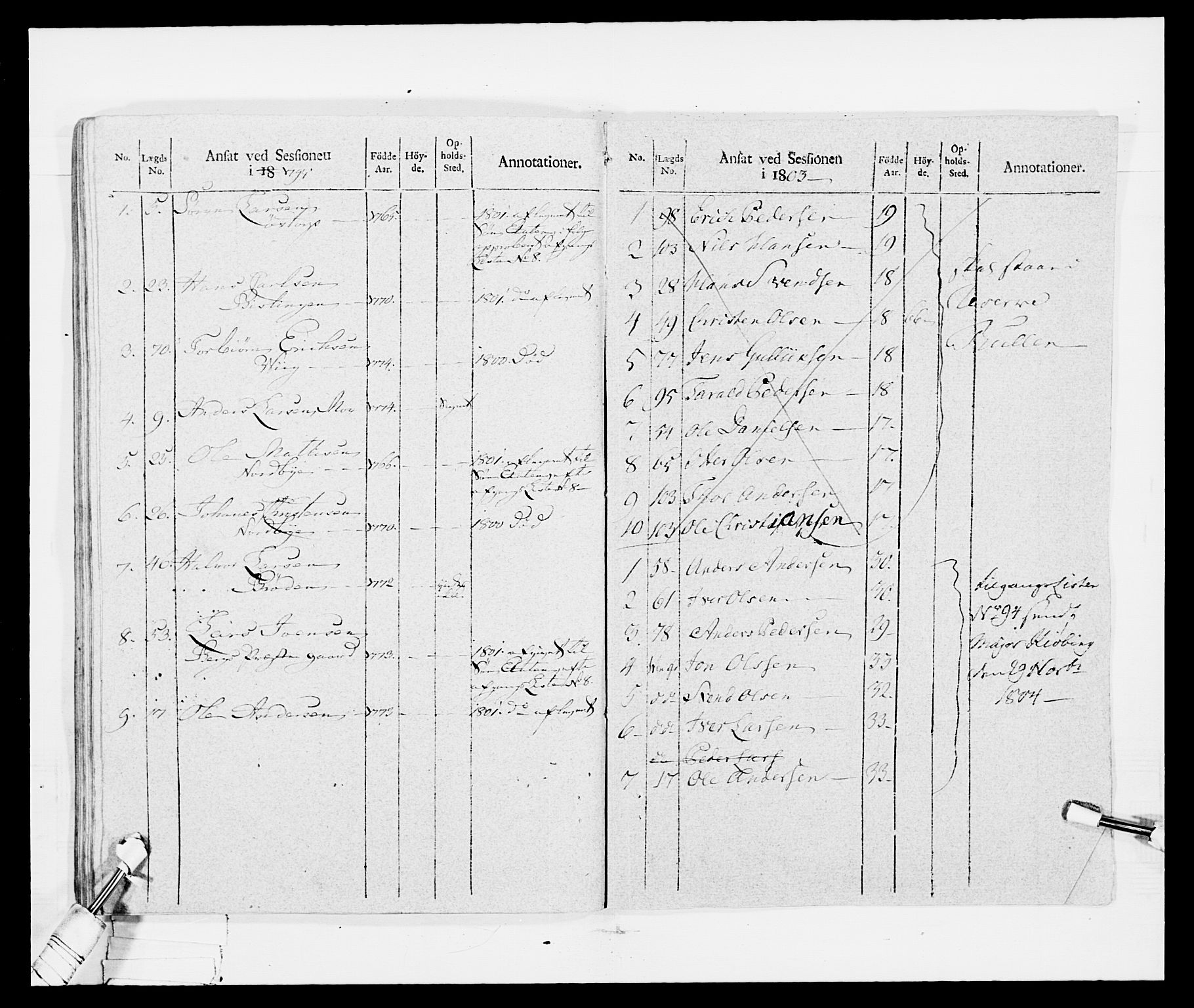 Generalitets- og kommissariatskollegiet, Det kongelige norske kommissariatskollegium, RA/EA-5420/E/Eh/L0029: Sønnafjelske gevorbne infanteriregiment, 1785-1805, p. 375