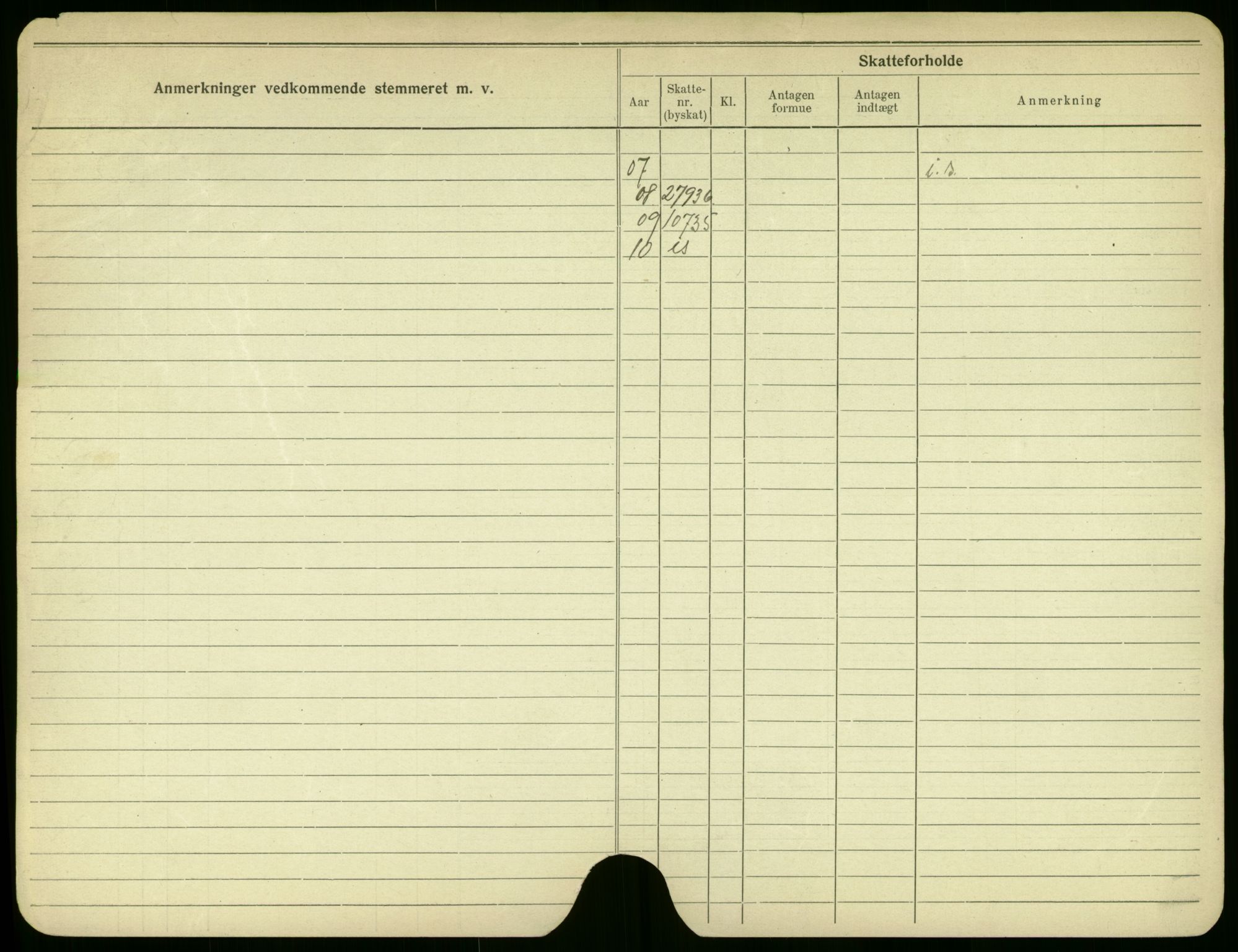 Oslo folkeregister, Registerkort, AV/SAO-A-11715/F/Fa/Fac/L0002: Menn, 1906-1914, p. 50b