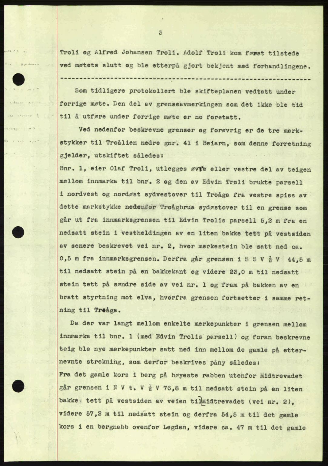 Salten sorenskriveri, SAT/A-4578/1/2/2C: Mortgage book no. A14-15, 1943-1945, Diary no: : 1947/1943