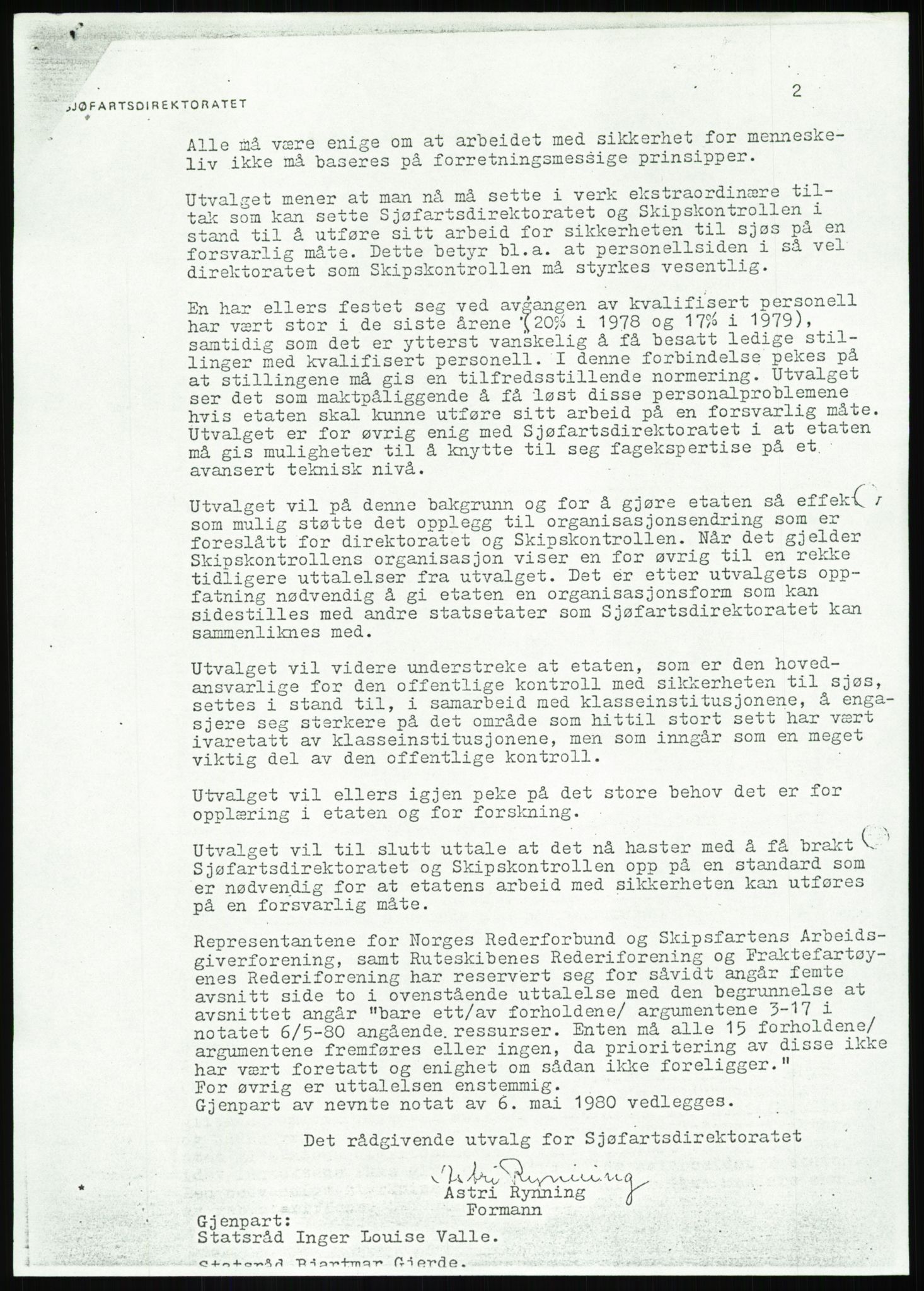 Justisdepartementet, Granskningskommisjonen ved Alexander Kielland-ulykken 27.3.1980, AV/RA-S-1165/D/L0013: H Sjøfartsdirektoratet og Skipskontrollen (H25-H43, H45, H47-H48, H50, H52)/I Det norske Veritas (I34, I41, I47), 1980-1981, p. 125