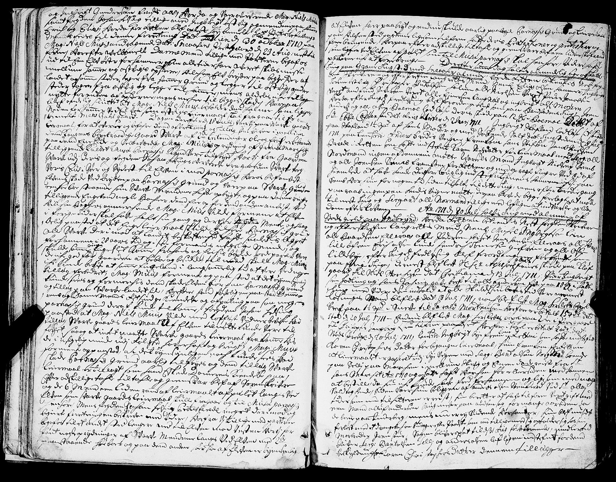 Inderøy sorenskriveri, AV/SAT-A-4147/1/1/1A/L0007: Tingbok, 1710-1720, p. 30