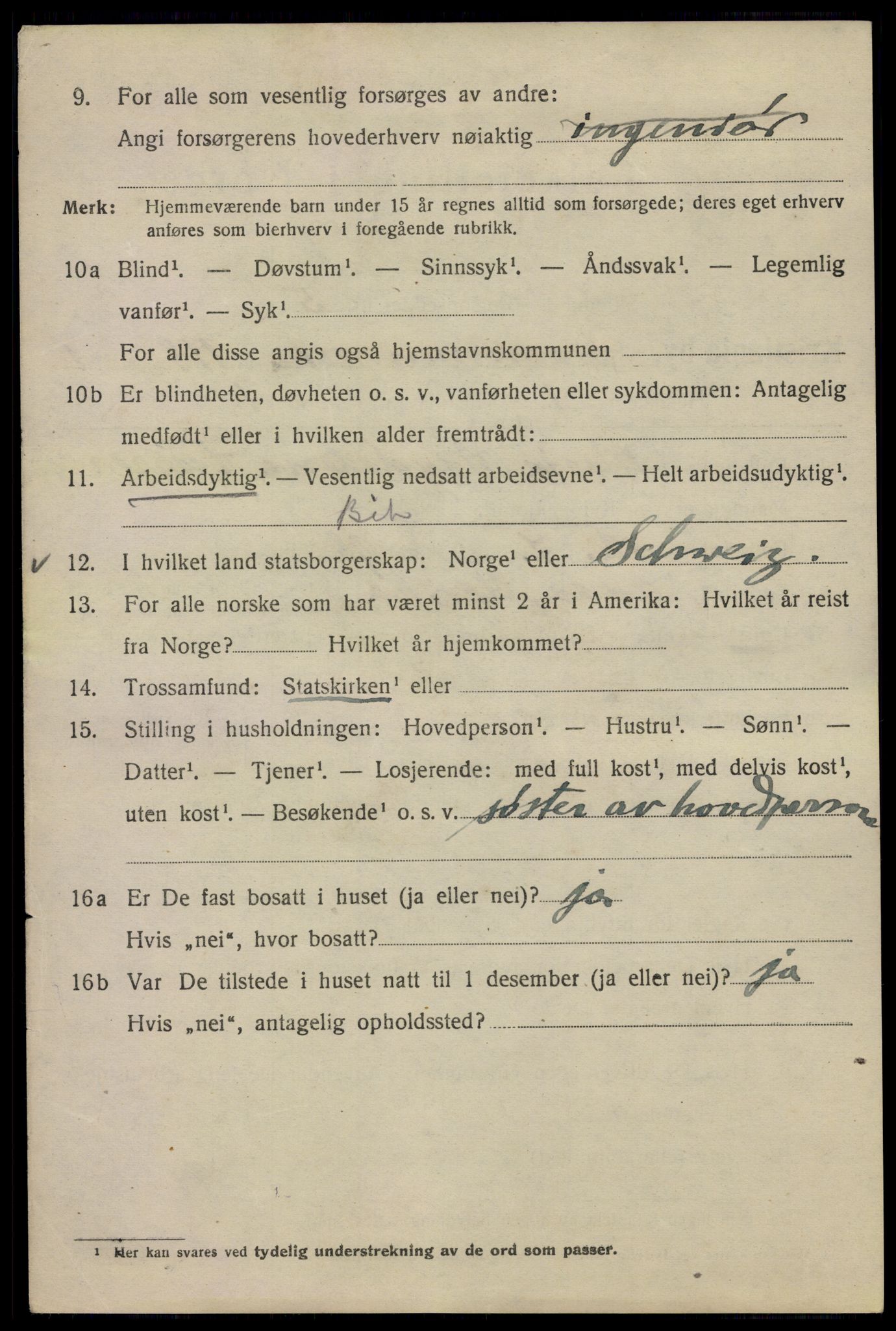 SAO, 1920 census for Kristiania, 1920, p. 203410