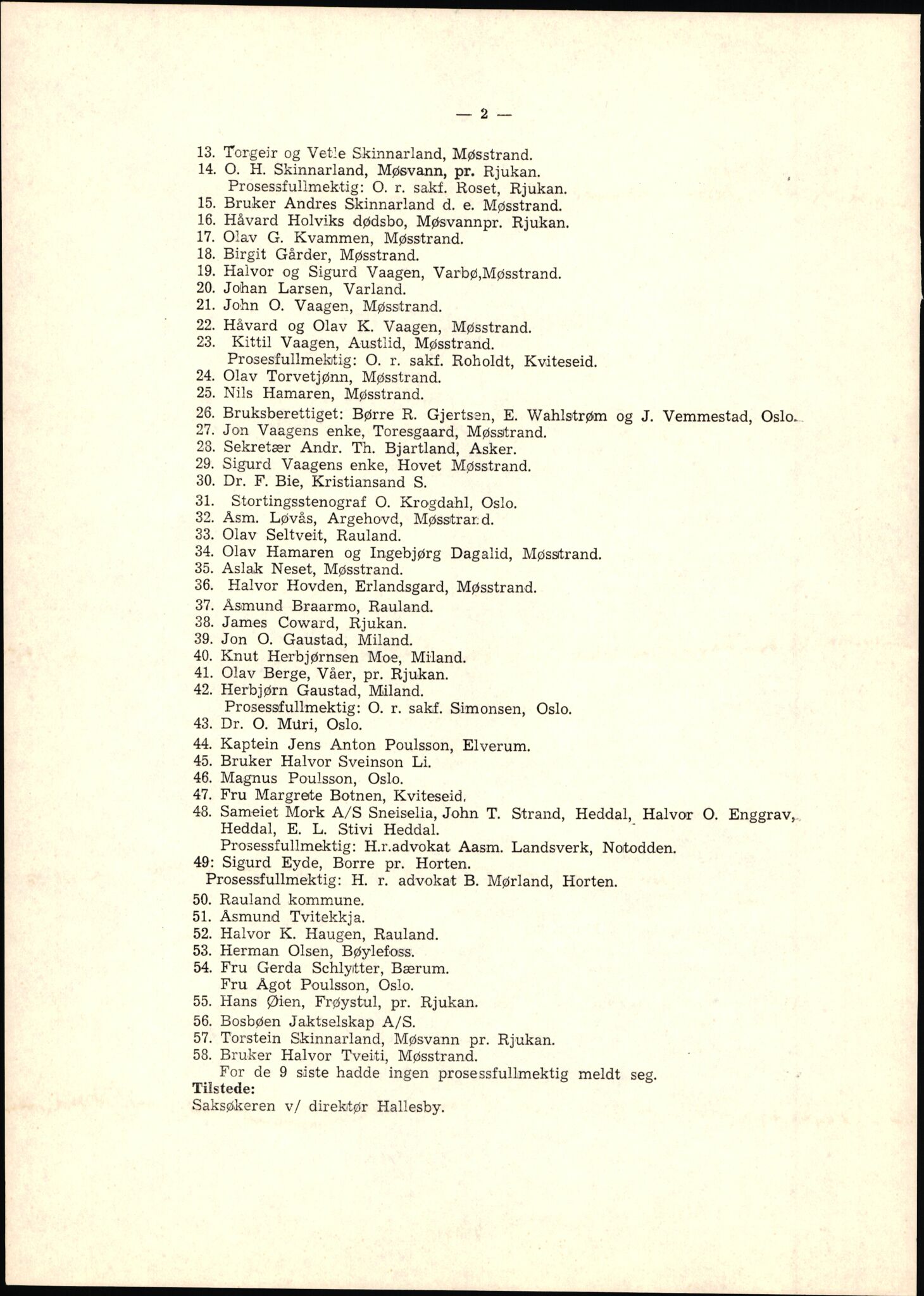 Vest-Telemark sorenskriveri, AV/SAKO-A-134/F/Fo/Fob/L0001: Skjønn/rettsbøker for kraftutbygging/veg, 1948-1963, p. 4