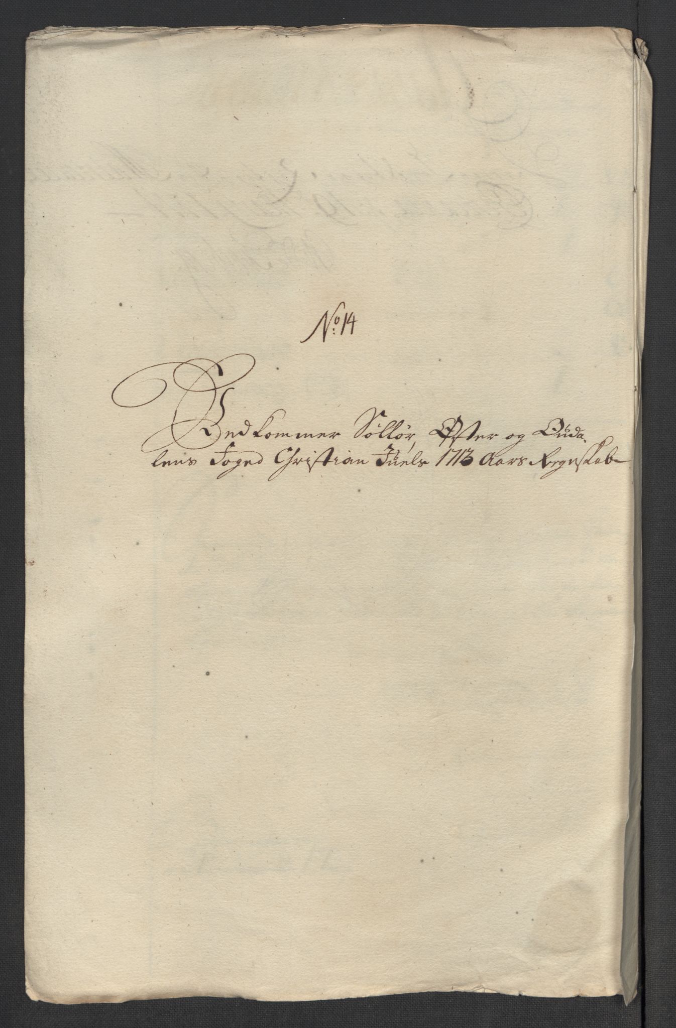 Rentekammeret inntil 1814, Reviderte regnskaper, Fogderegnskap, AV/RA-EA-4092/R13/L0850: Fogderegnskap Solør, Odal og Østerdal, 1713, p. 275