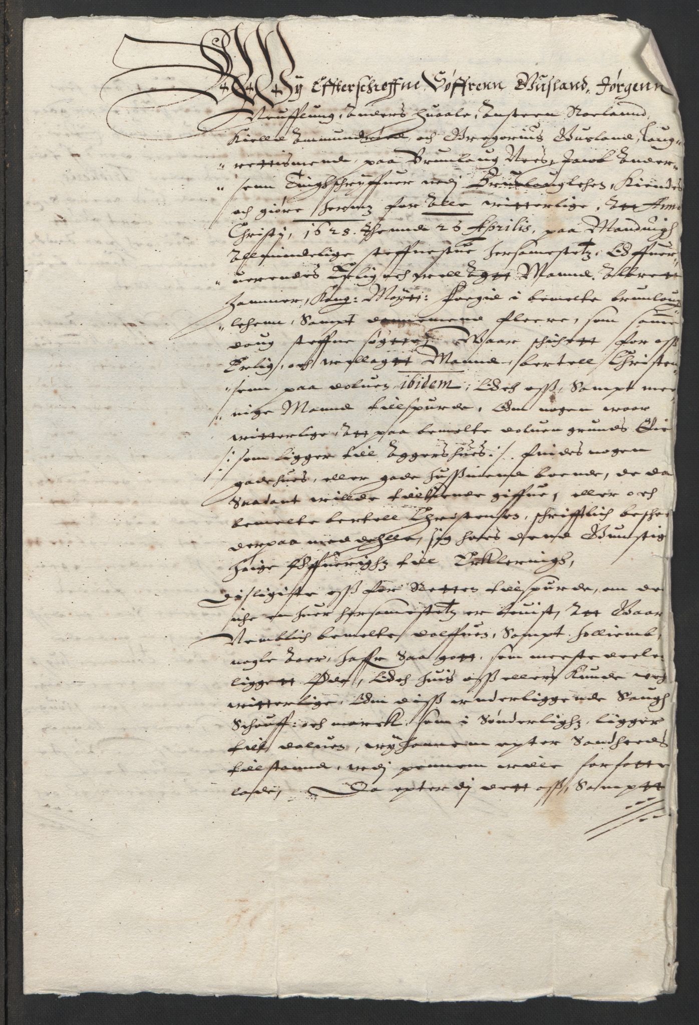 Rentekammeret inntil 1814, Reviderte regnskaper, Lensregnskaper, AV/RA-EA-5023/R/Rb/Rba/L0073: Akershus len, 1625-1626