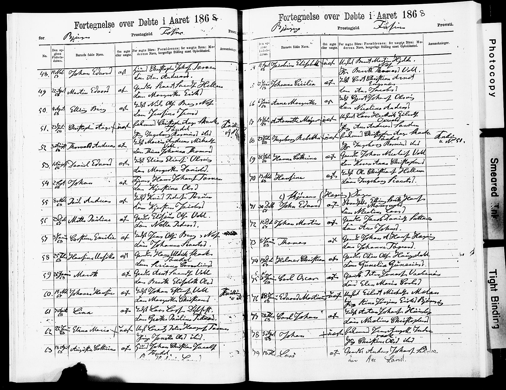 Ministerialprotokoller, klokkerbøker og fødselsregistre - Sør-Trøndelag, AV/SAT-A-1456/651/L0642: Parish register (official) no. 651A01, 1866-1872