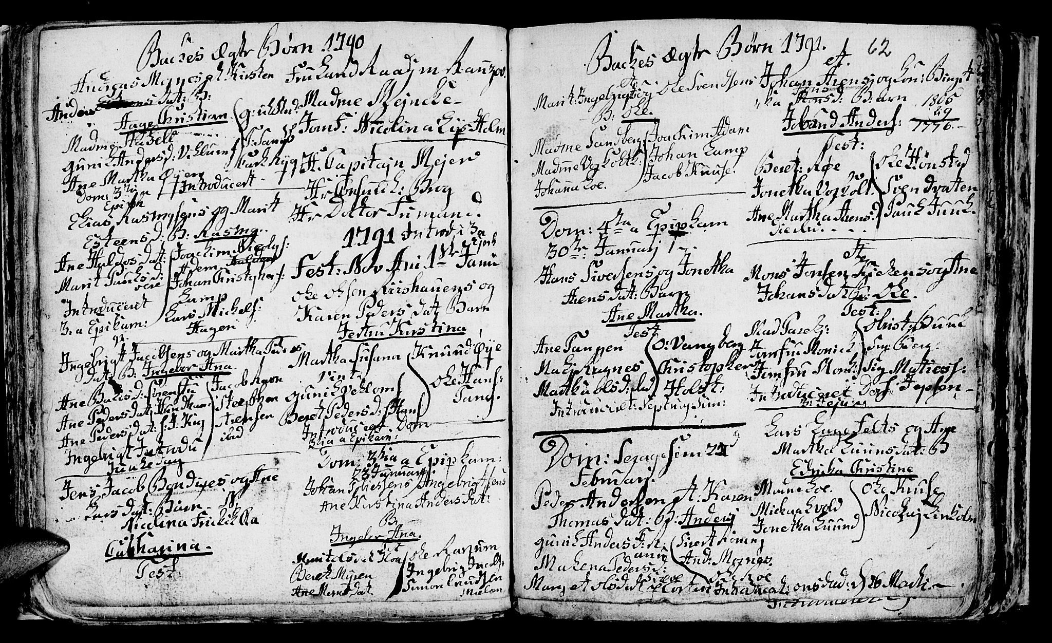 Ministerialprotokoller, klokkerbøker og fødselsregistre - Sør-Trøndelag, SAT/A-1456/604/L0218: Parish register (copy) no. 604C01, 1754-1819, p. 62