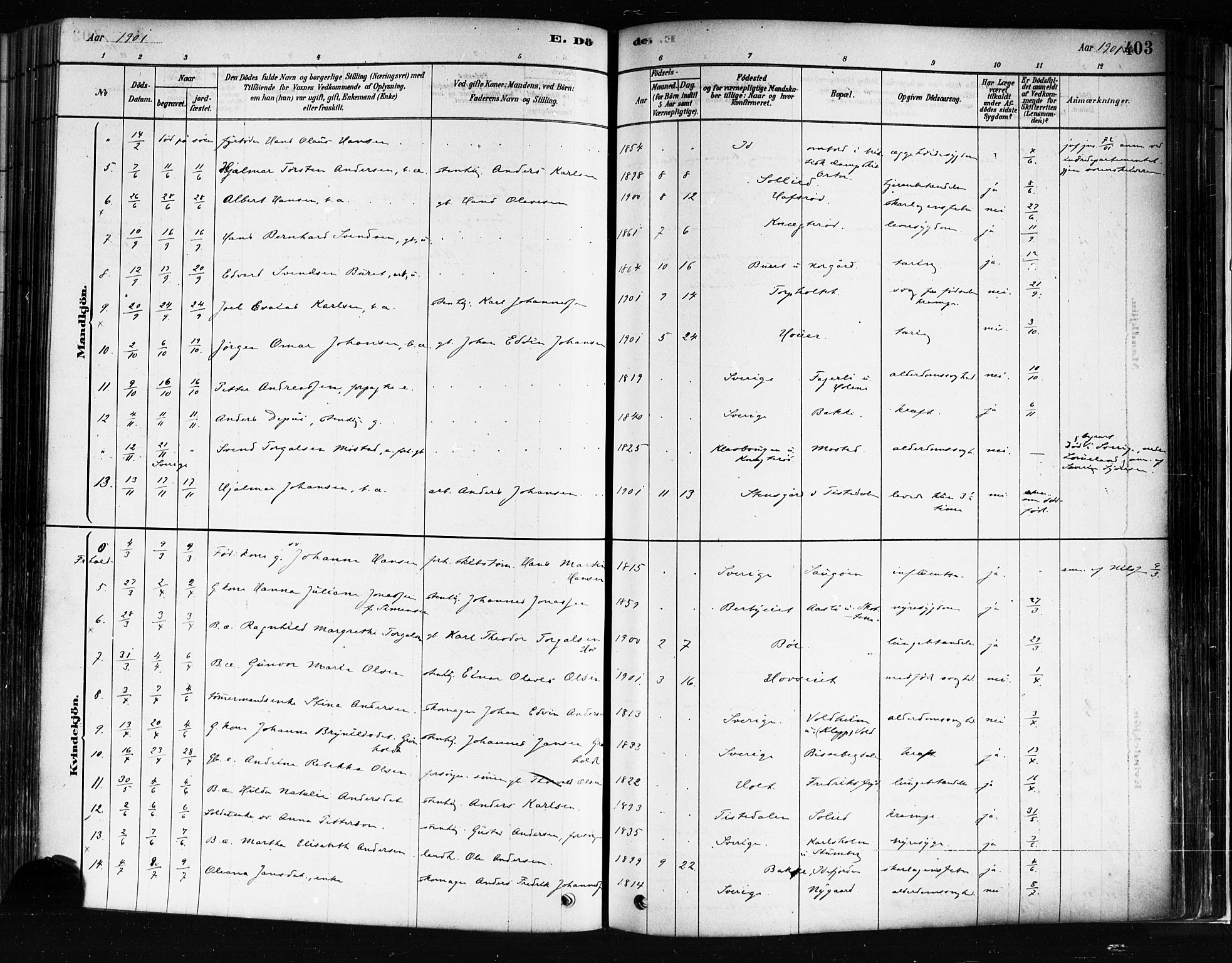 Idd prestekontor Kirkebøker, SAO/A-10911/F/Fc/L0006b: Parish register (official) no. III 6B, 1878-1903, p. 403
