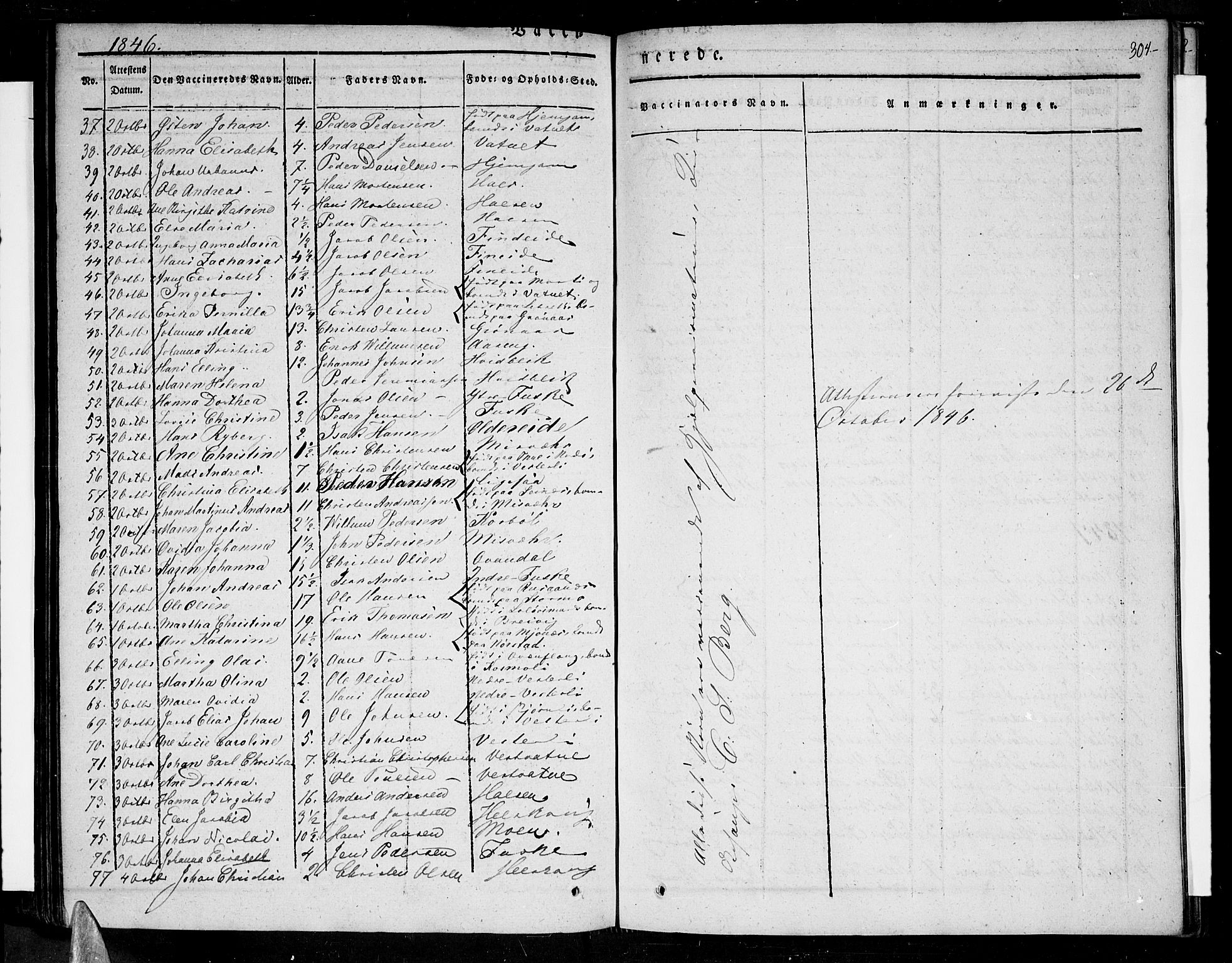 Ministerialprotokoller, klokkerbøker og fødselsregistre - Nordland, AV/SAT-A-1459/852/L0737: Parish register (official) no. 852A07, 1833-1849, p. 304