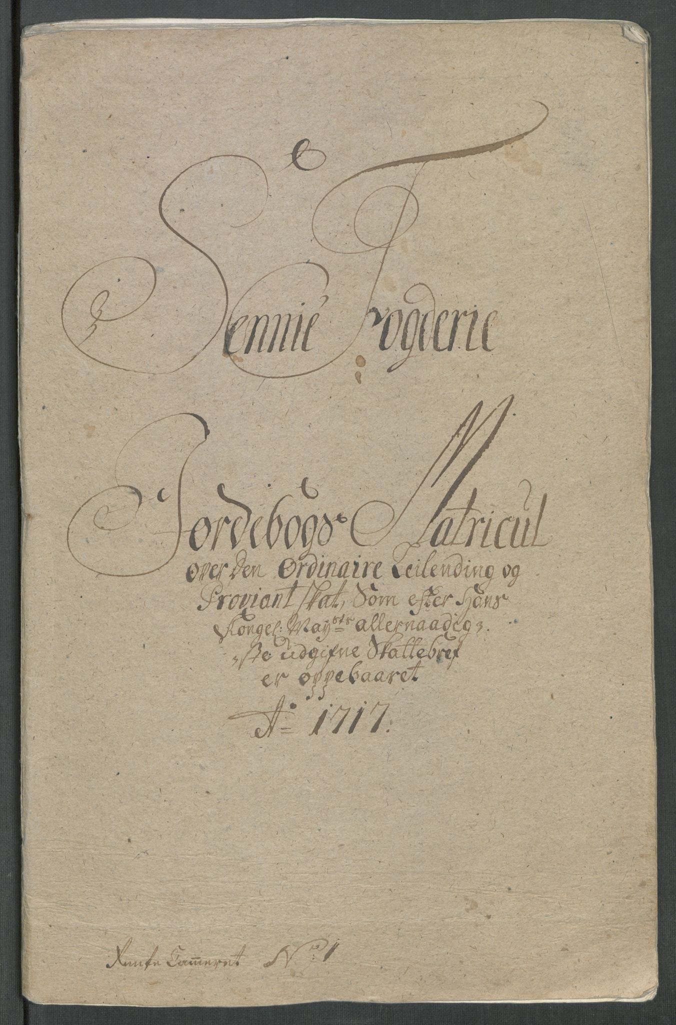 Rentekammeret inntil 1814, Reviderte regnskaper, Fogderegnskap, AV/RA-EA-4092/R68/L4763: Fogderegnskap Senja og Troms, 1717, p. 47