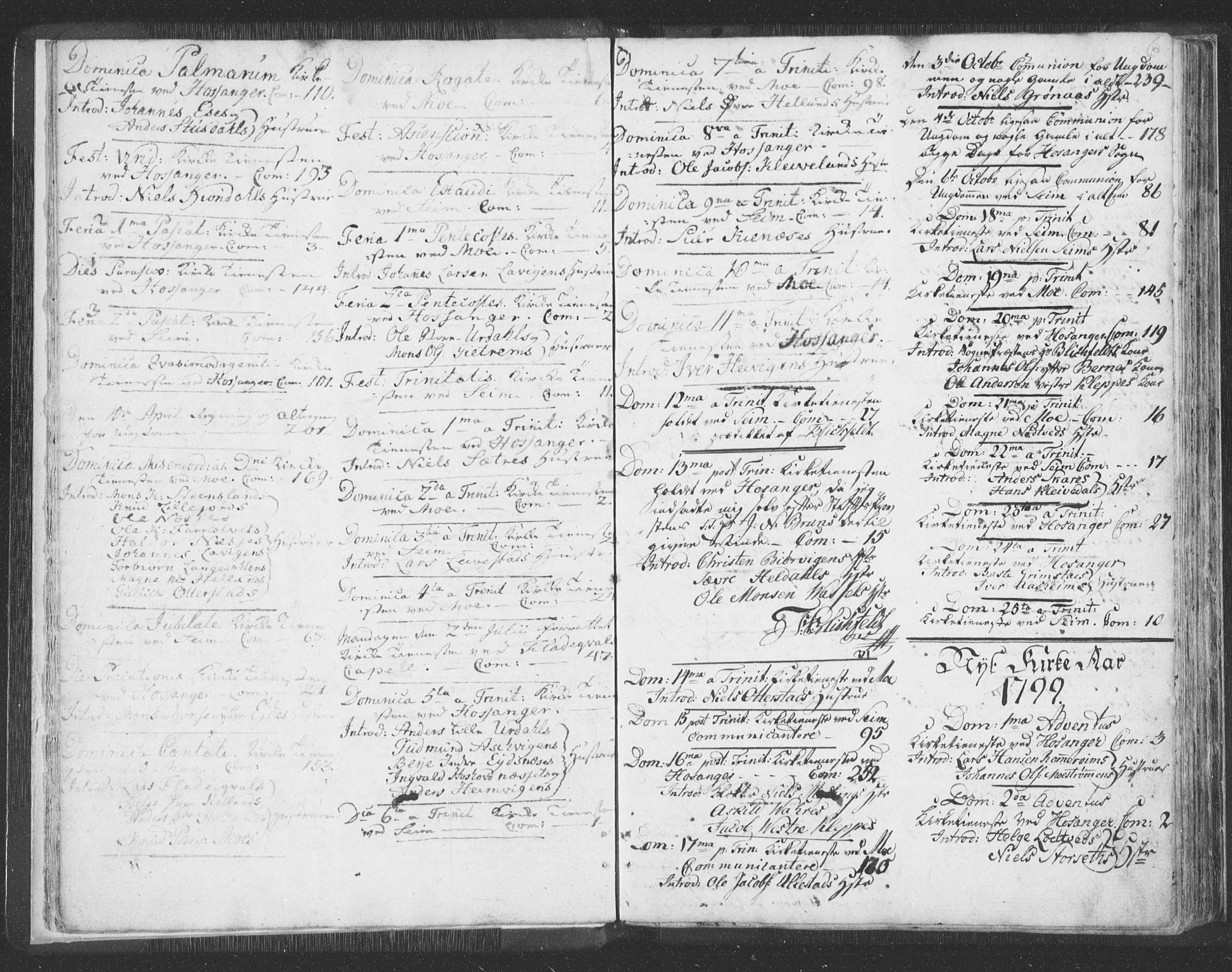 Hosanger sokneprestembete, SAB/A-75801/H/Haa: Parish register (official) no. A 3, 1793-1811, p. 5b-6a