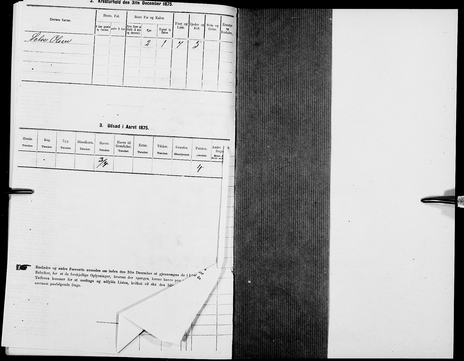 SAK, 1875 census for 1045P Bakke, 1875, p. 563