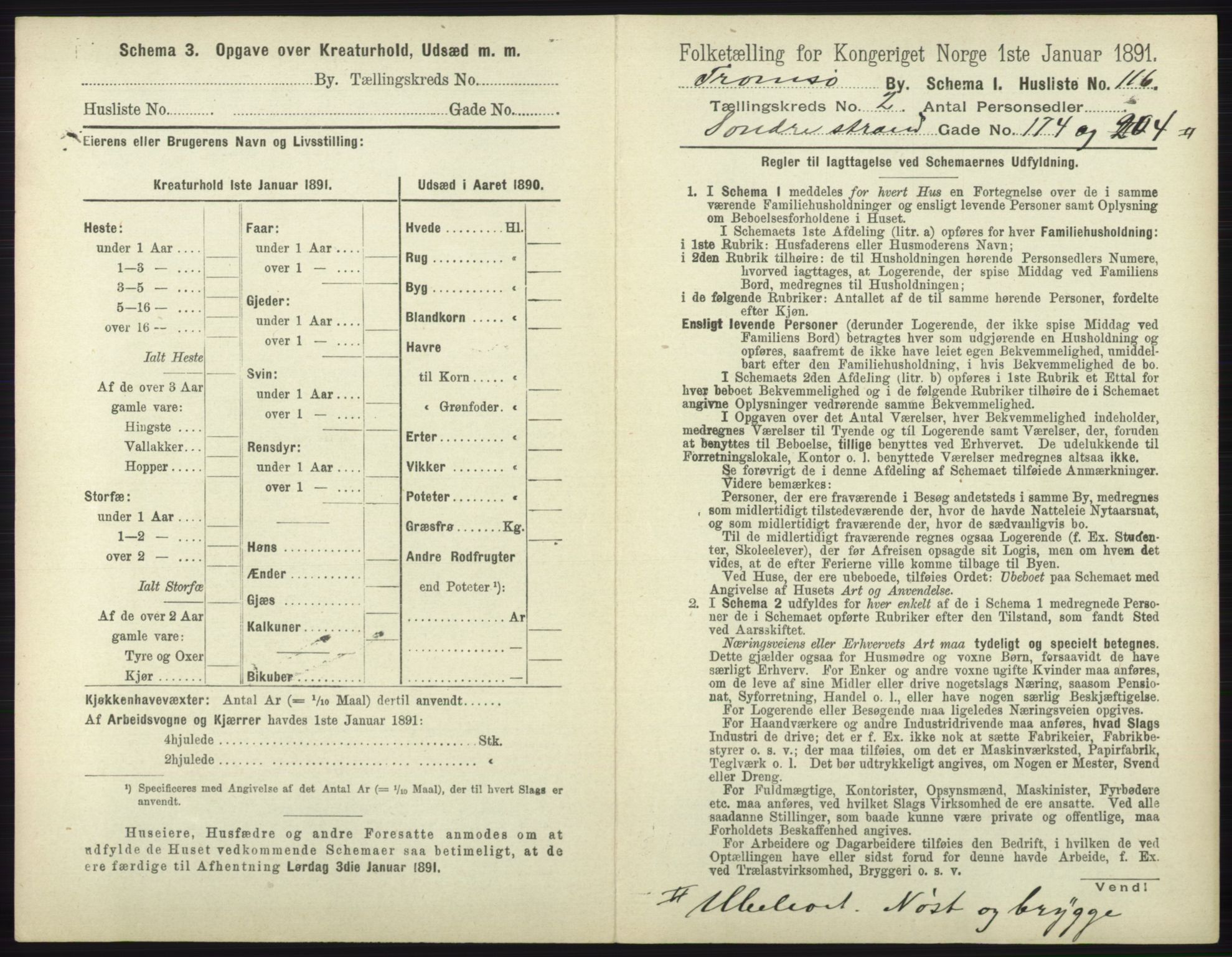 RA, 1891 census for 1902 Tromsø, 1891, p. 1813