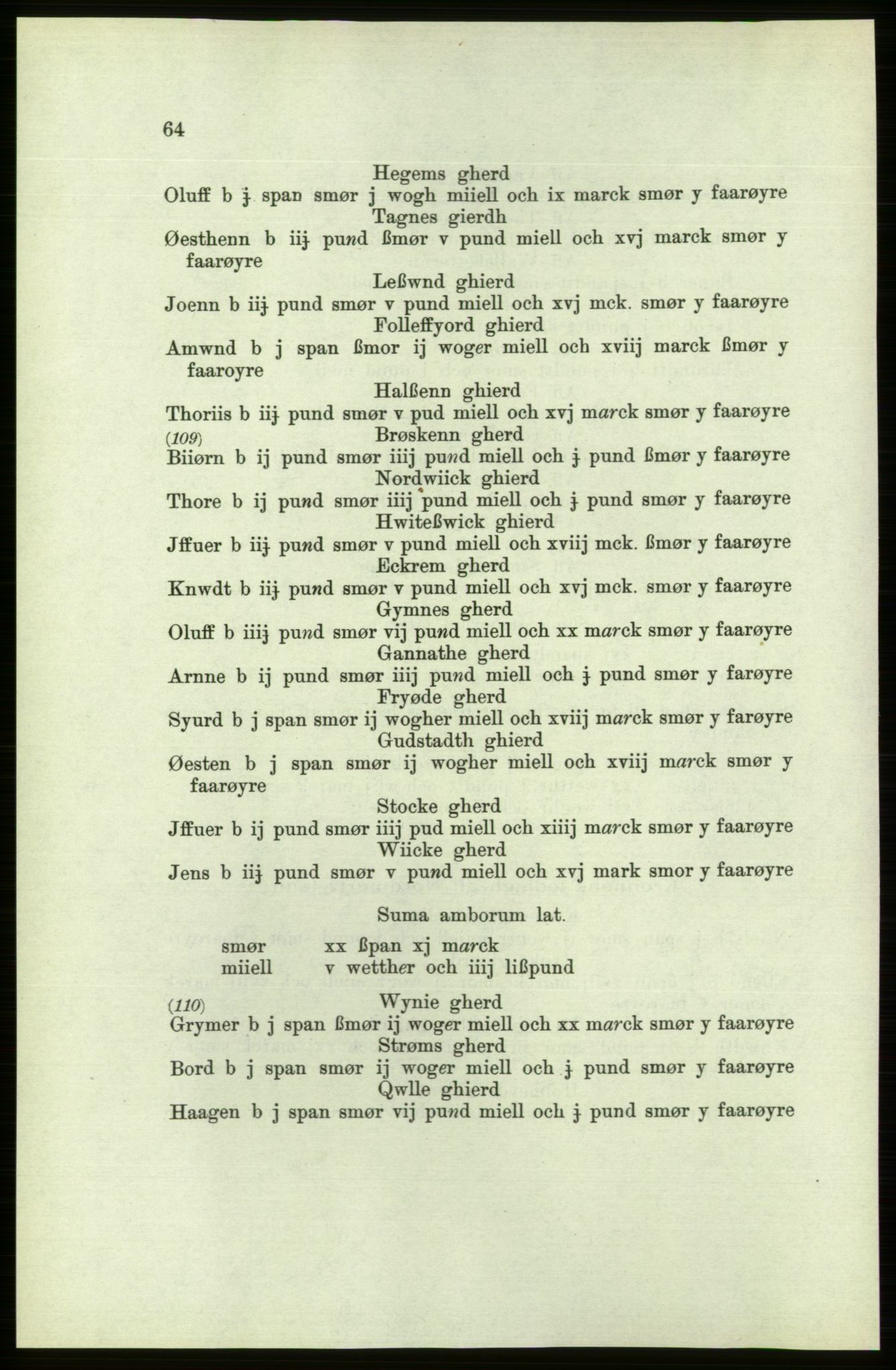 Publikasjoner utgitt av Arkivverket, PUBL/PUBL-001/C/0006: Bind 6: Rekneskapsbøker for Trondheims len 1548-1549 og 1557-1559, 1548-1559, p. 64