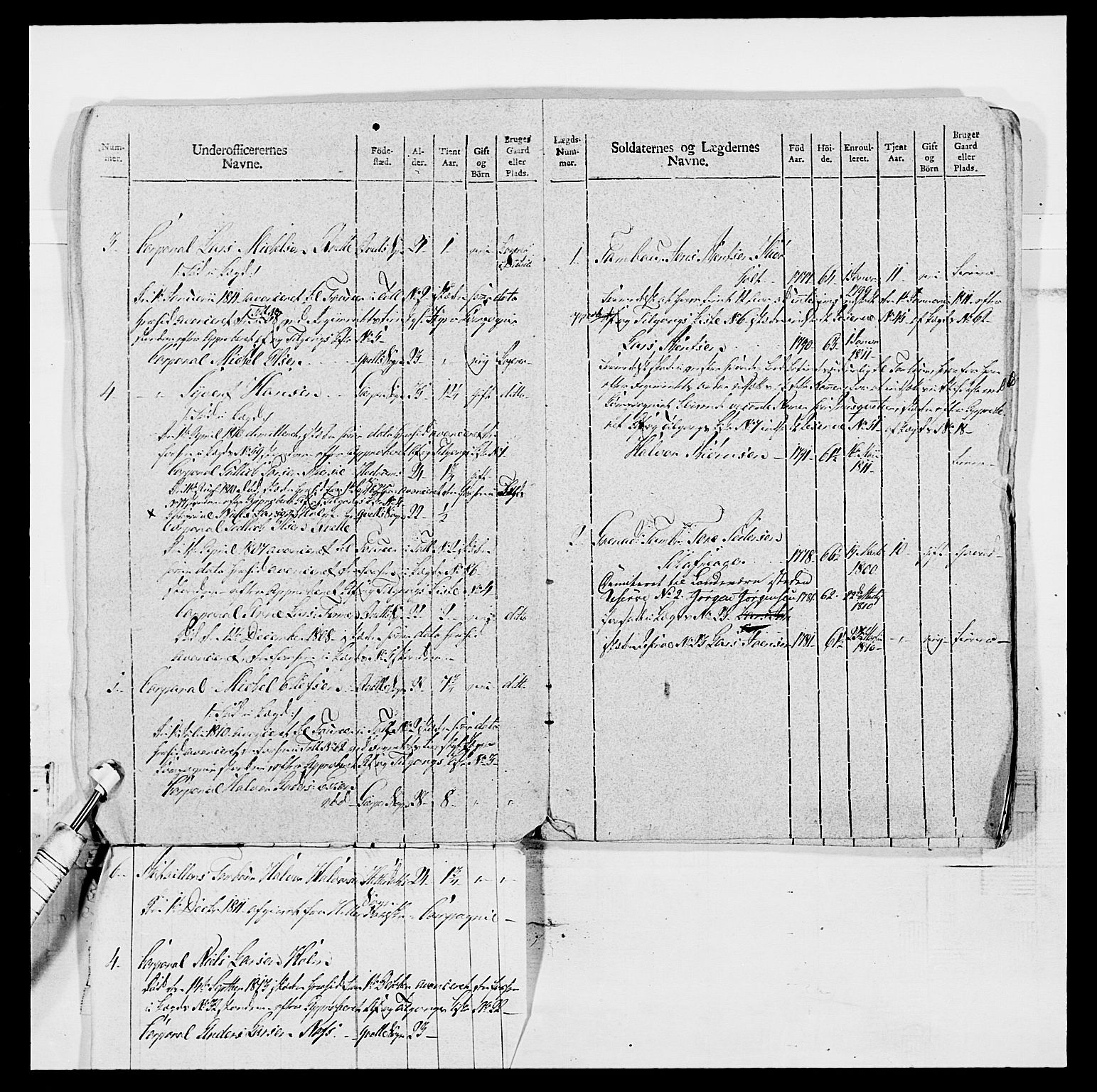 Generalitets- og kommissariatskollegiet, Det kongelige norske kommissariatskollegium, AV/RA-EA-5420/E/Eh/L0116: Telemarkske nasjonale infanteriregiment, 1810, p. 9