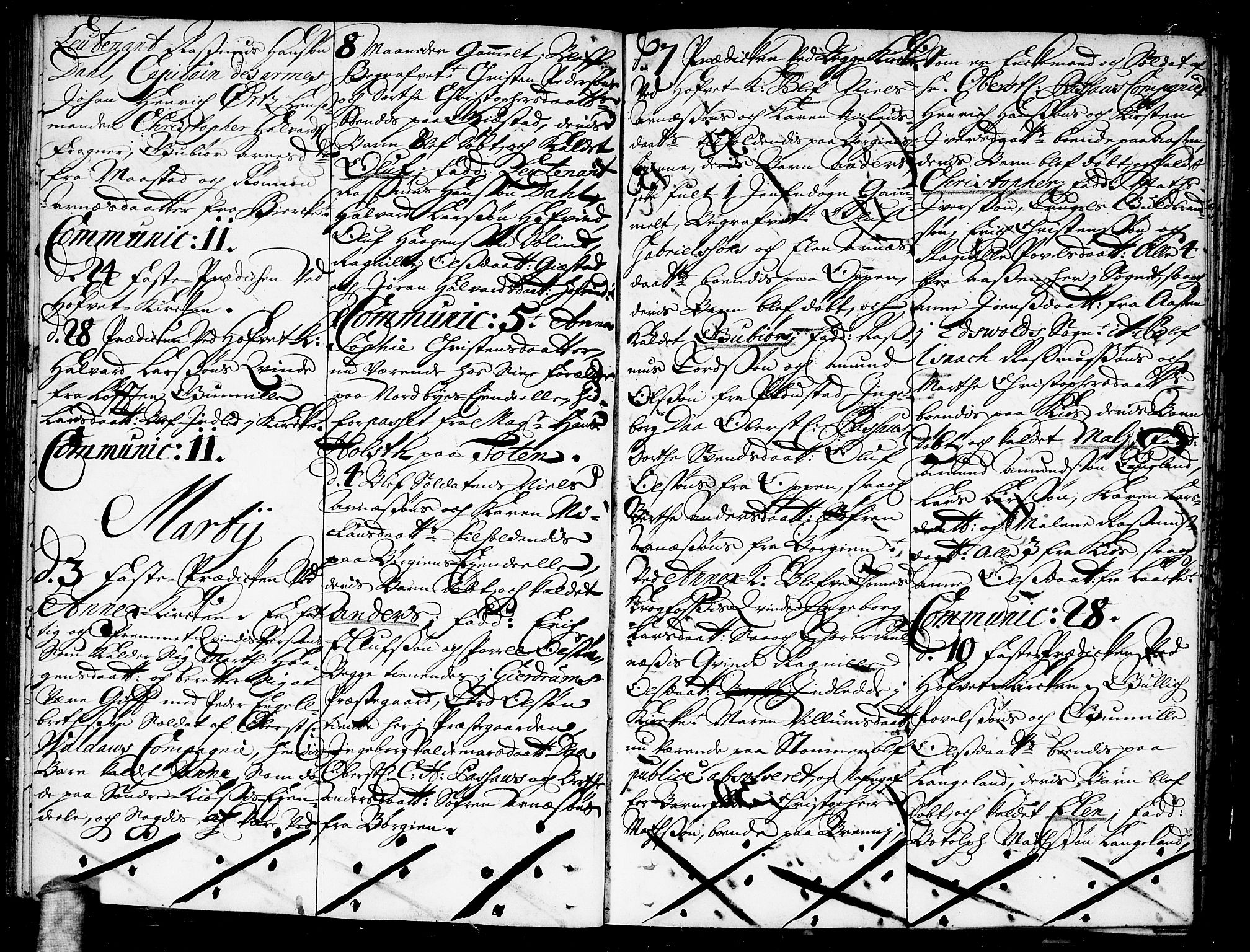 Ullensaker prestekontor Kirkebøker, AV/SAO-A-10236a/F/Fa/L0002: Parish register (official) no. I 2, 1702-1710