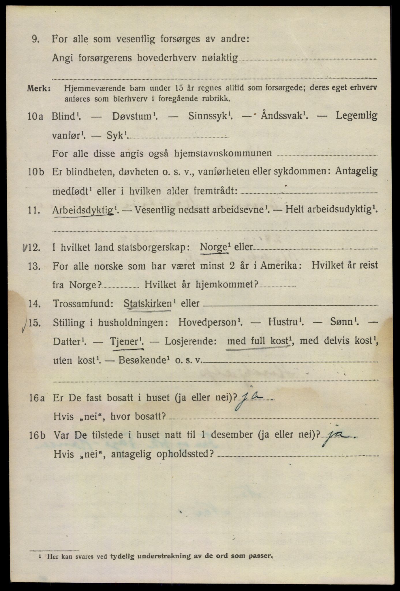 SAO, 1920 census for Kristiania, 1920, p. 224446