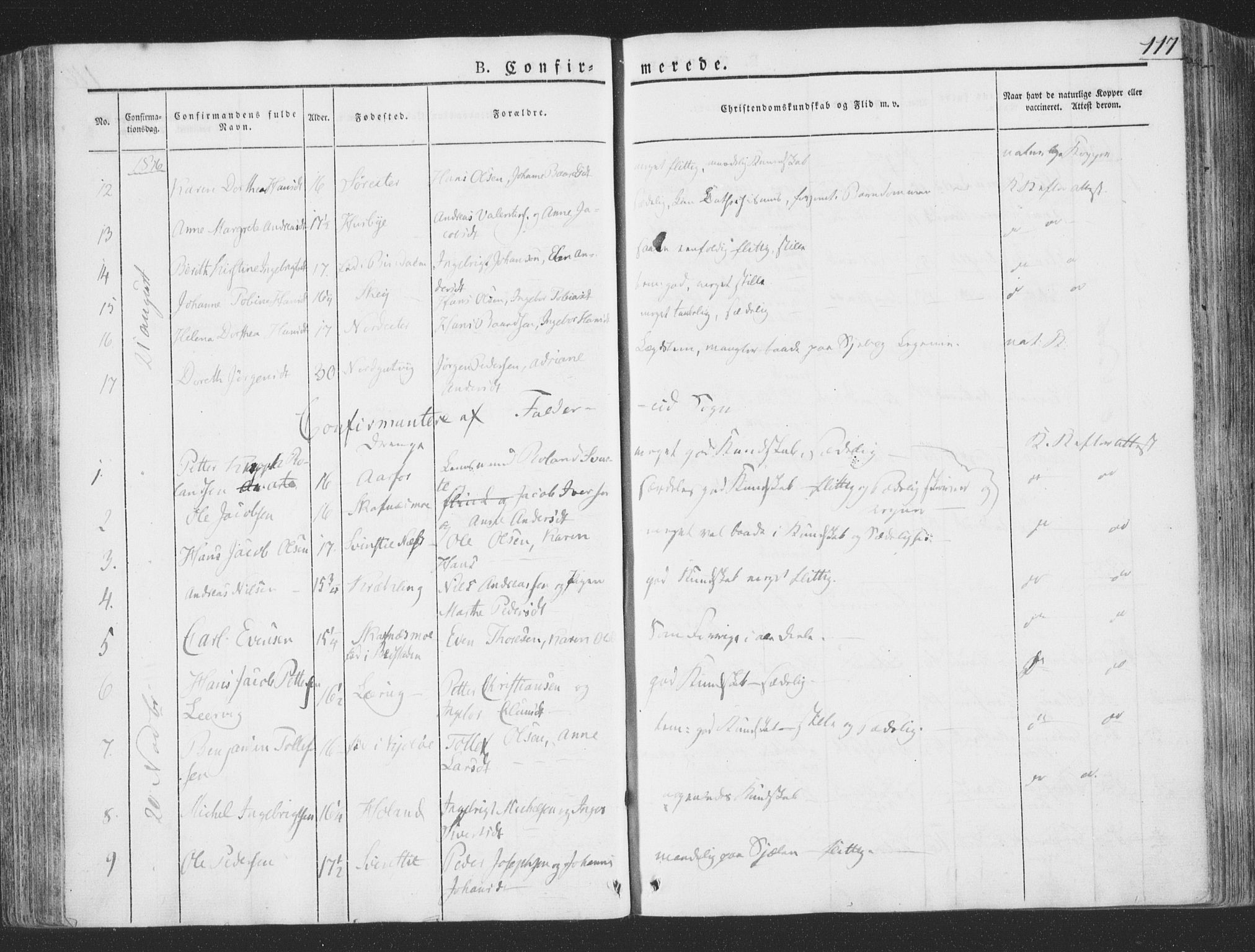 Ministerialprotokoller, klokkerbøker og fødselsregistre - Nord-Trøndelag, SAT/A-1458/780/L0639: Parish register (official) no. 780A04, 1830-1844, p. 117