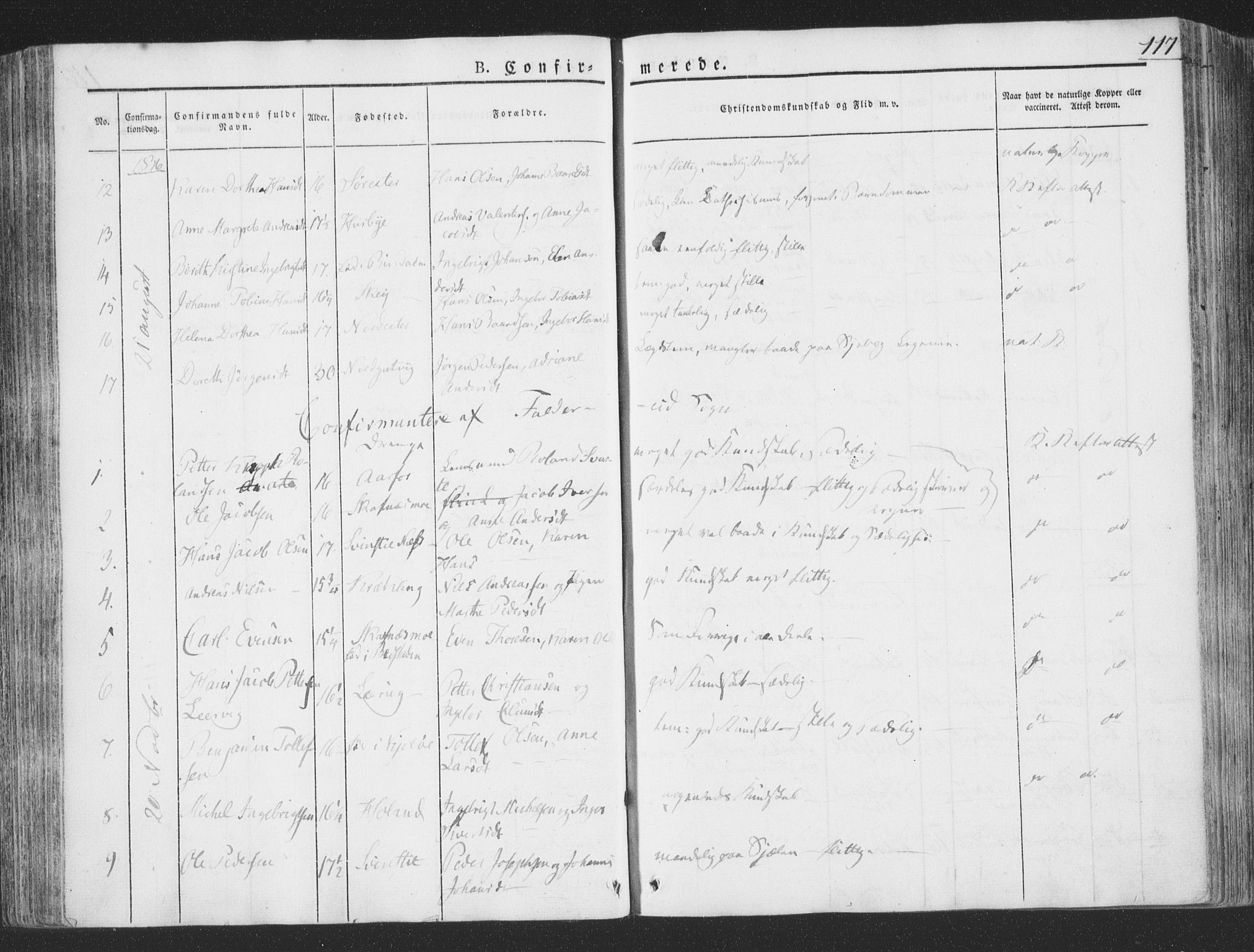 Ministerialprotokoller, klokkerbøker og fødselsregistre - Nord-Trøndelag, AV/SAT-A-1458/780/L0639: Parish register (official) no. 780A04, 1830-1844, p. 117