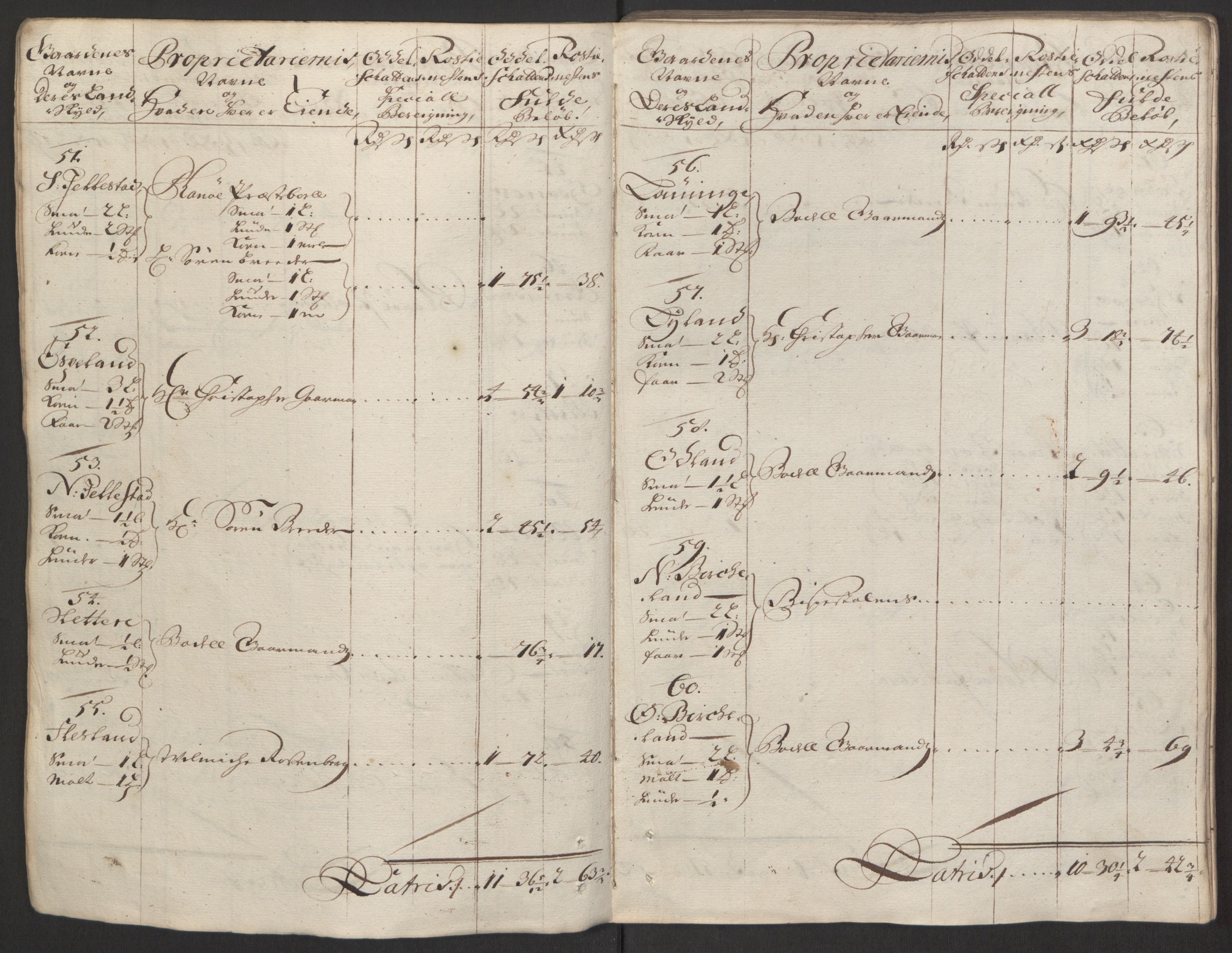 Rentekammeret inntil 1814, Reviderte regnskaper, Fogderegnskap, AV/RA-EA-4092/R51/L3182: Fogderegnskap Nordhordland og Voss, 1694, p. 200