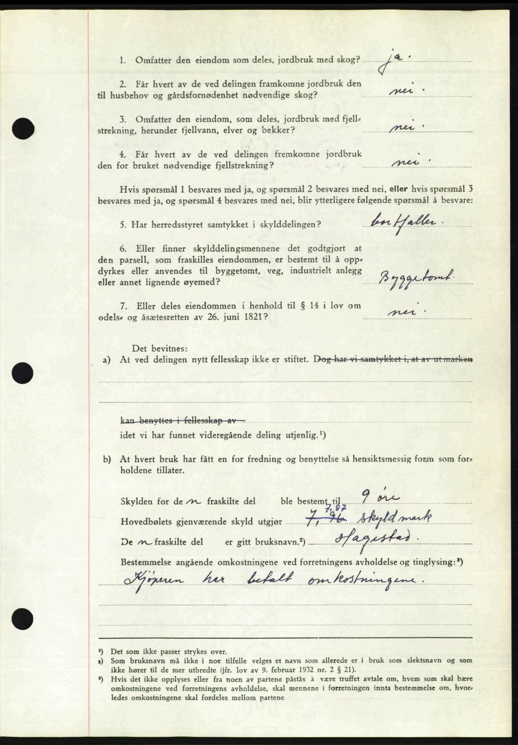 Nedenes sorenskriveri, AV/SAK-1221-0006/G/Gb/Gba/L0061: Mortgage book no. A13, 1949-1949, Diary no: : 1733/1949