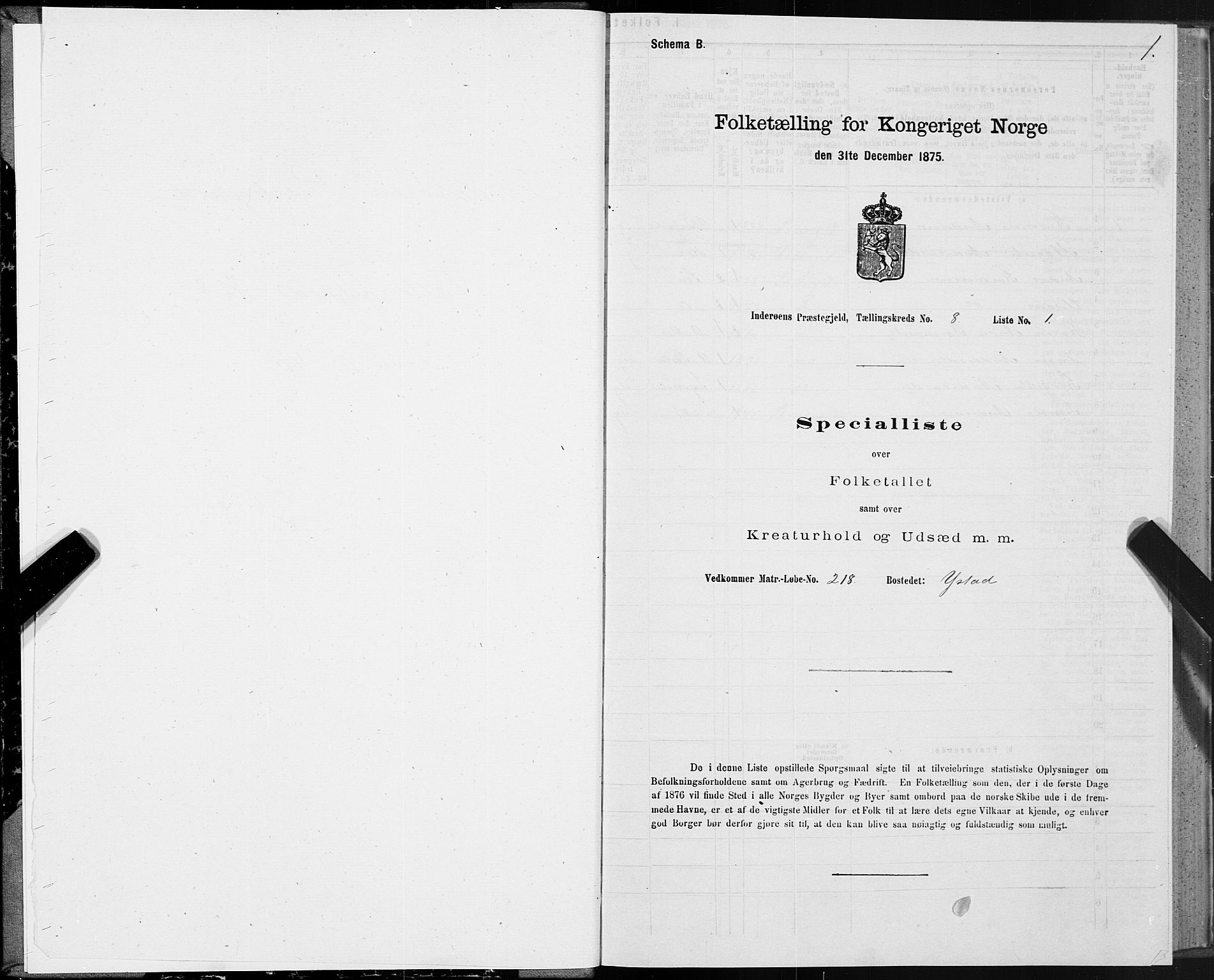 SAT, 1875 census for 1729P Inderøy, 1875, p. 5001