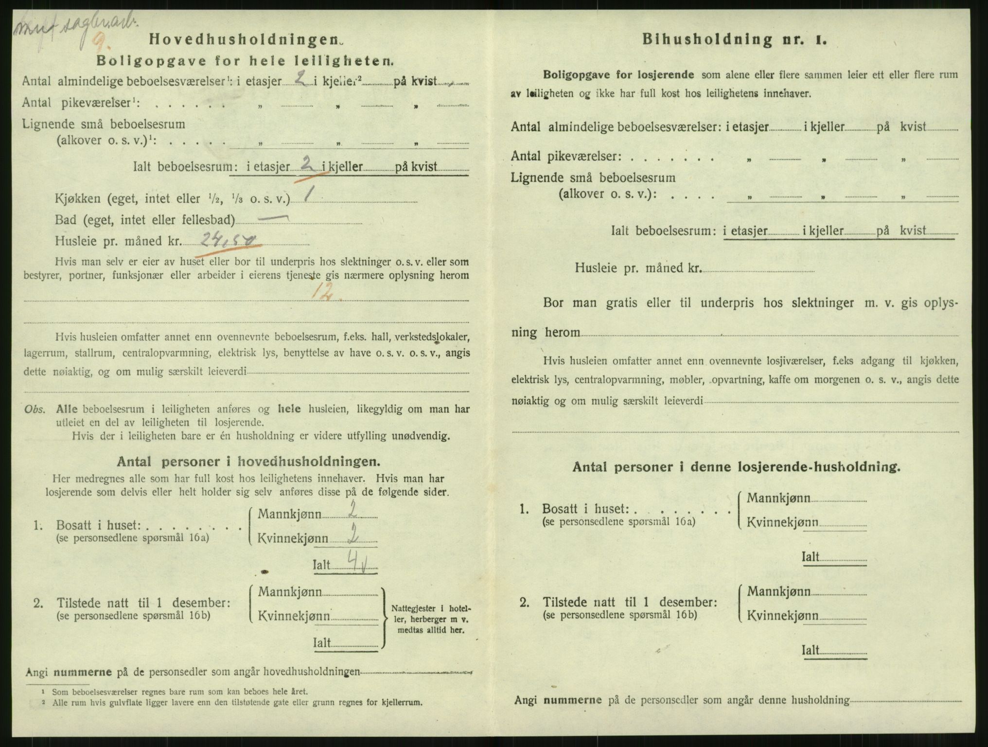 SAT, 1920 census for Levanger town, 1920, p. 683