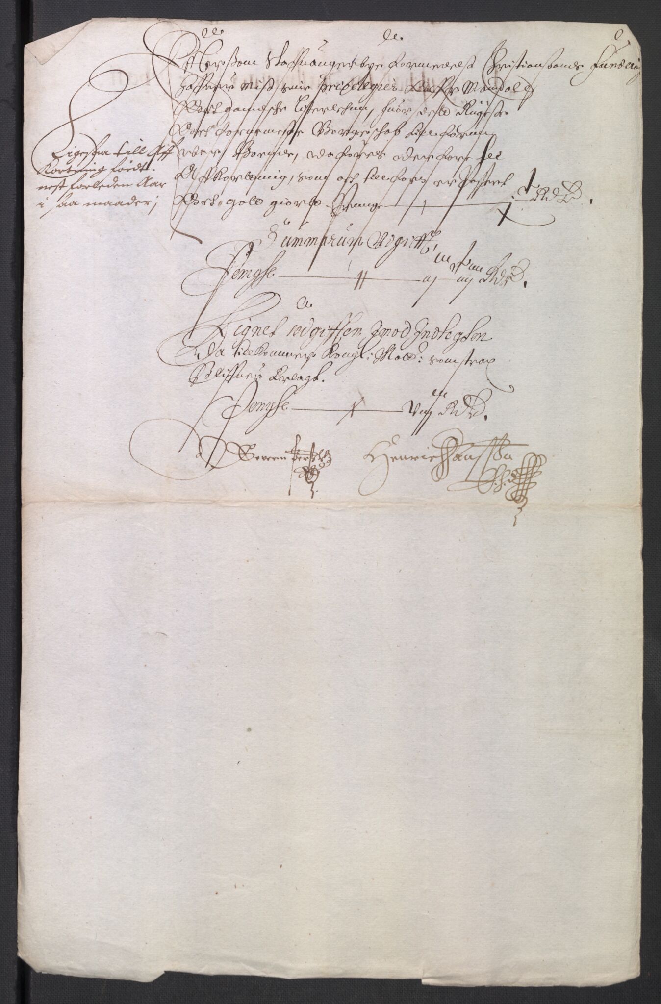 Rentekammeret inntil 1814, Reviderte regnskaper, Byregnskaper, AV/RA-EA-4066/R/Ro/L0299: [O2] By- og kontribusjonsregnskap, 1639-1661, p. 317