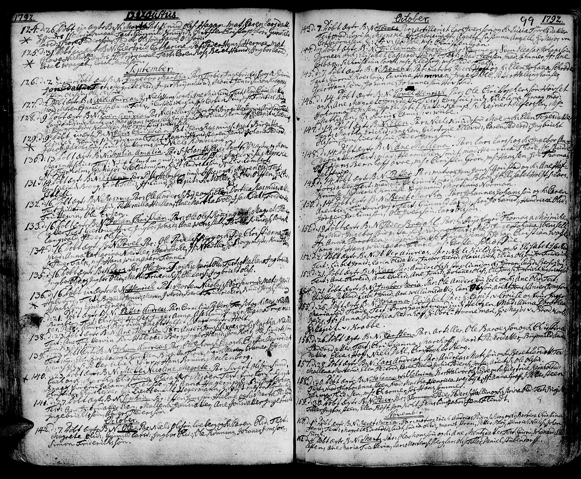 Ministerialprotokoller, klokkerbøker og fødselsregistre - Sør-Trøndelag, SAT/A-1456/601/L0039: Parish register (official) no. 601A07, 1770-1819, p. 99