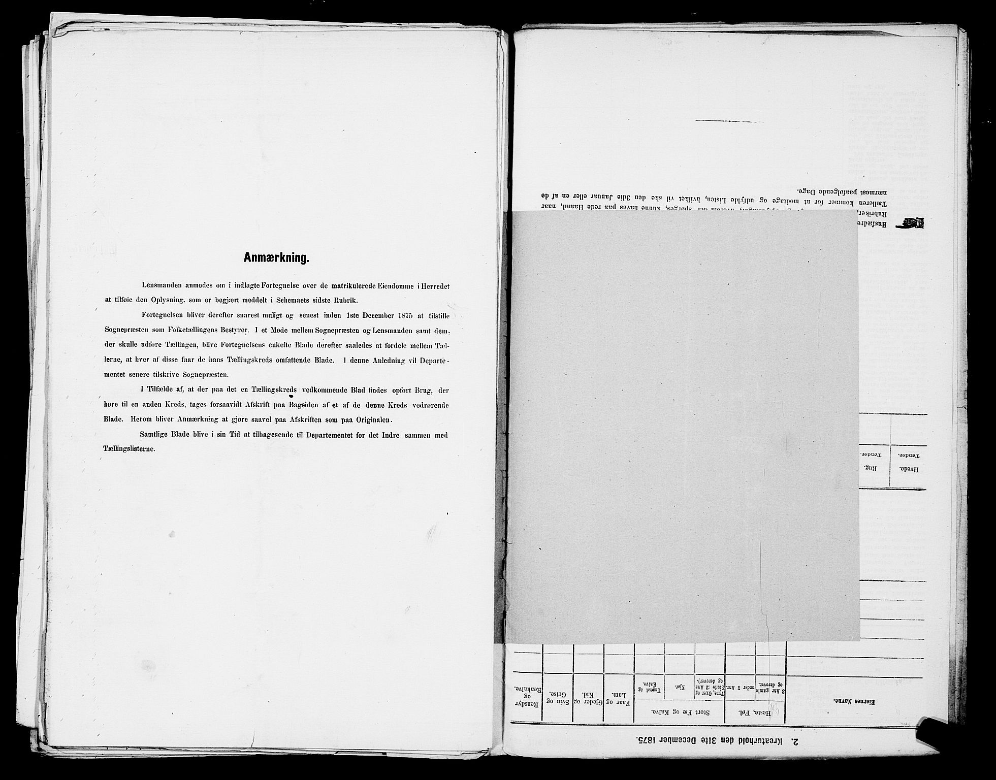 SAST, 1875 census for 1119P Hå, 1875, p. 49