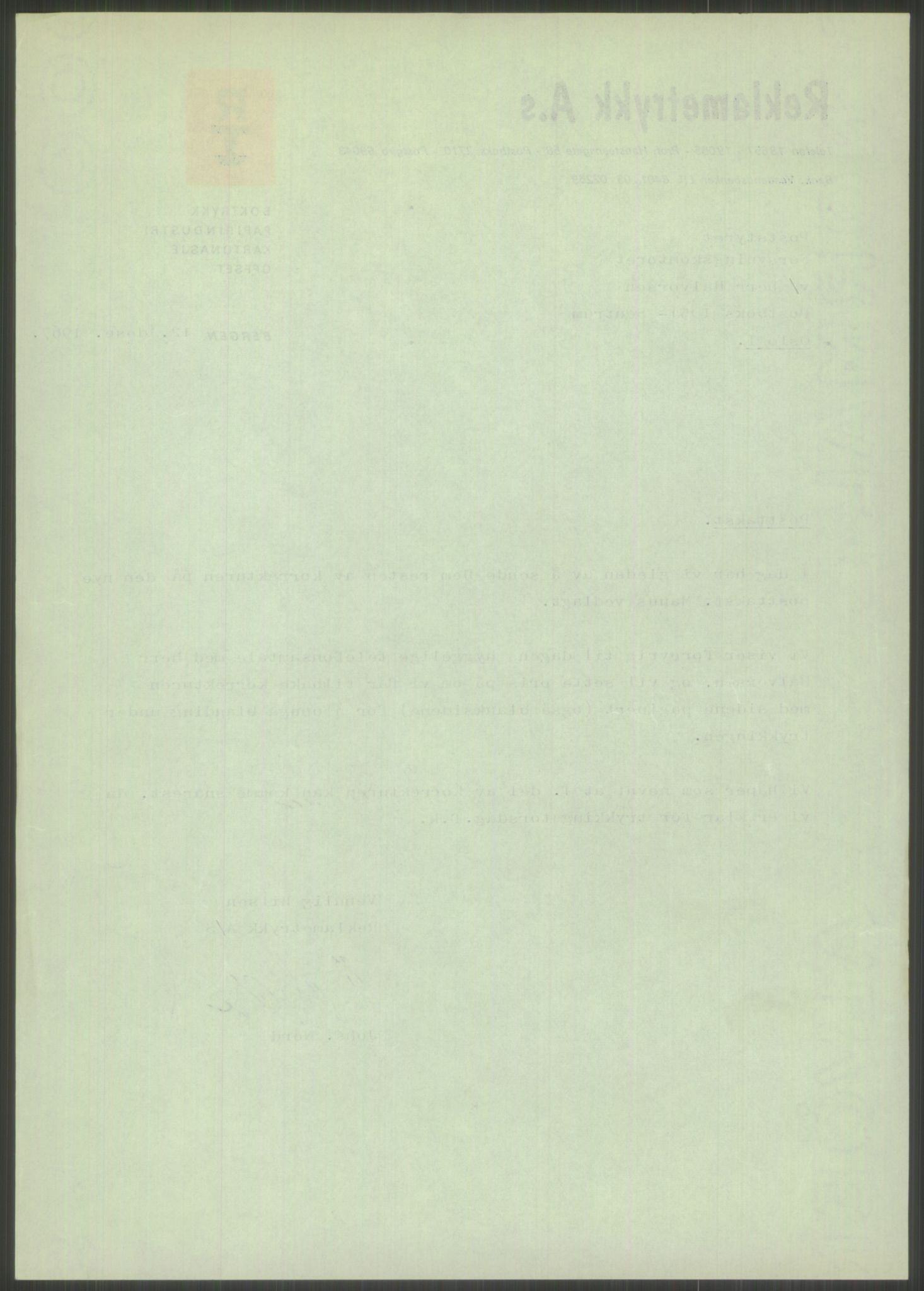 Postdirektoratet, Administrasjonsservice (TSA), RA/S-4783/D/L0077/0005: Anskaffelse og forvaltning av eiendommer, lokaler, inventar m.v. / Posttakst, generelt, 1955-1967, p. 4