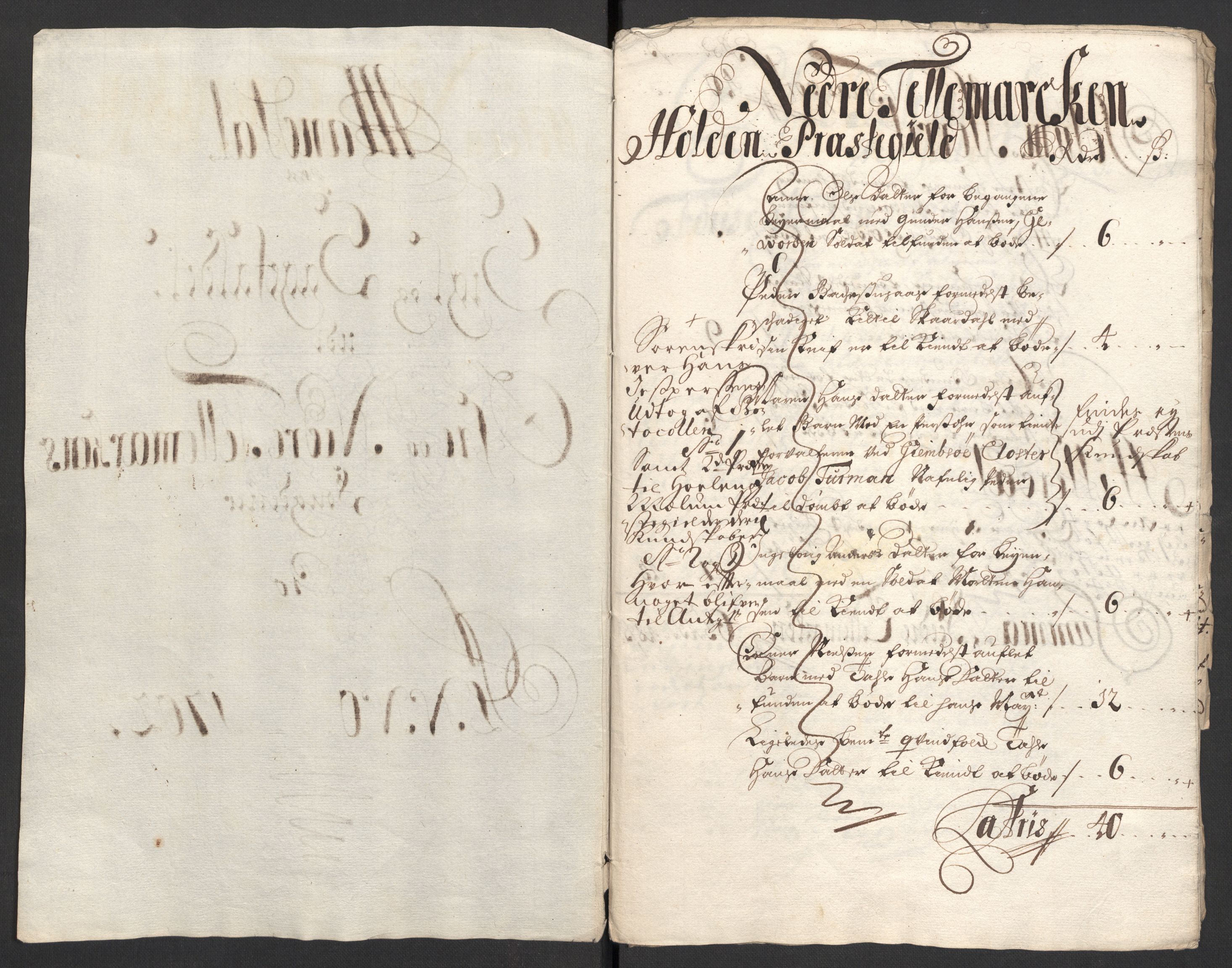 Rentekammeret inntil 1814, Reviderte regnskaper, Fogderegnskap, AV/RA-EA-4092/R36/L2106: Fogderegnskap Øvre og Nedre Telemark og Bamble, 1702, p. 41