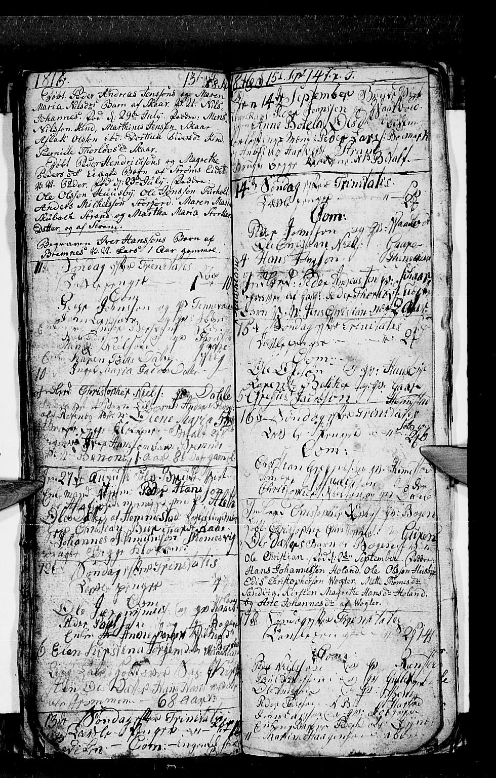 Kvæfjord sokneprestkontor, AV/SATØ-S-1323/G/Ga/Gab/L0001klokker: Parish register (copy) no. 1, 1806-1824