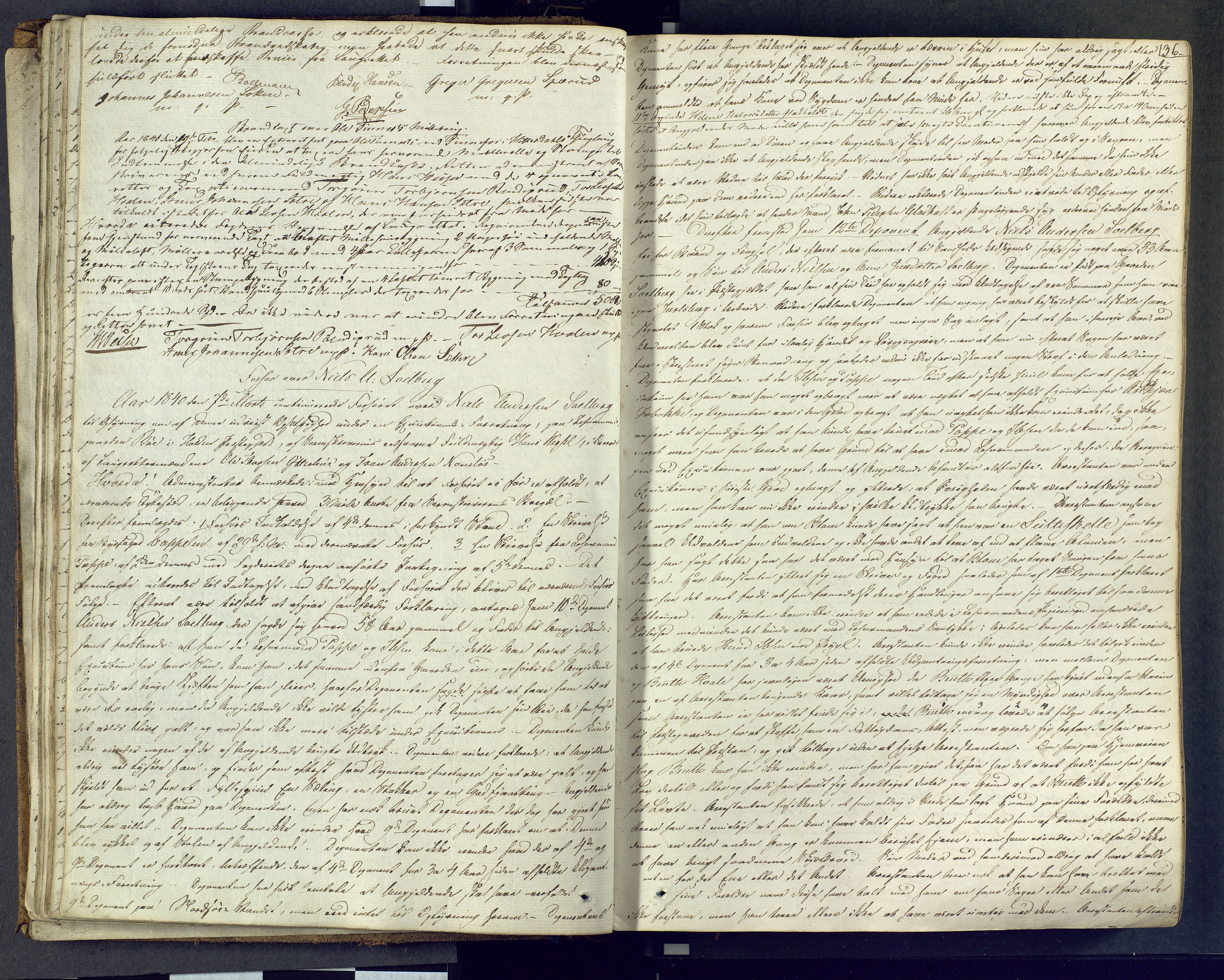 Nedre Telemark sorenskriveri, AV/SAKO-A-135/F/Fc/Fca/L0007: Ekstrarettsprotokoll, 1839-1846, p. 36