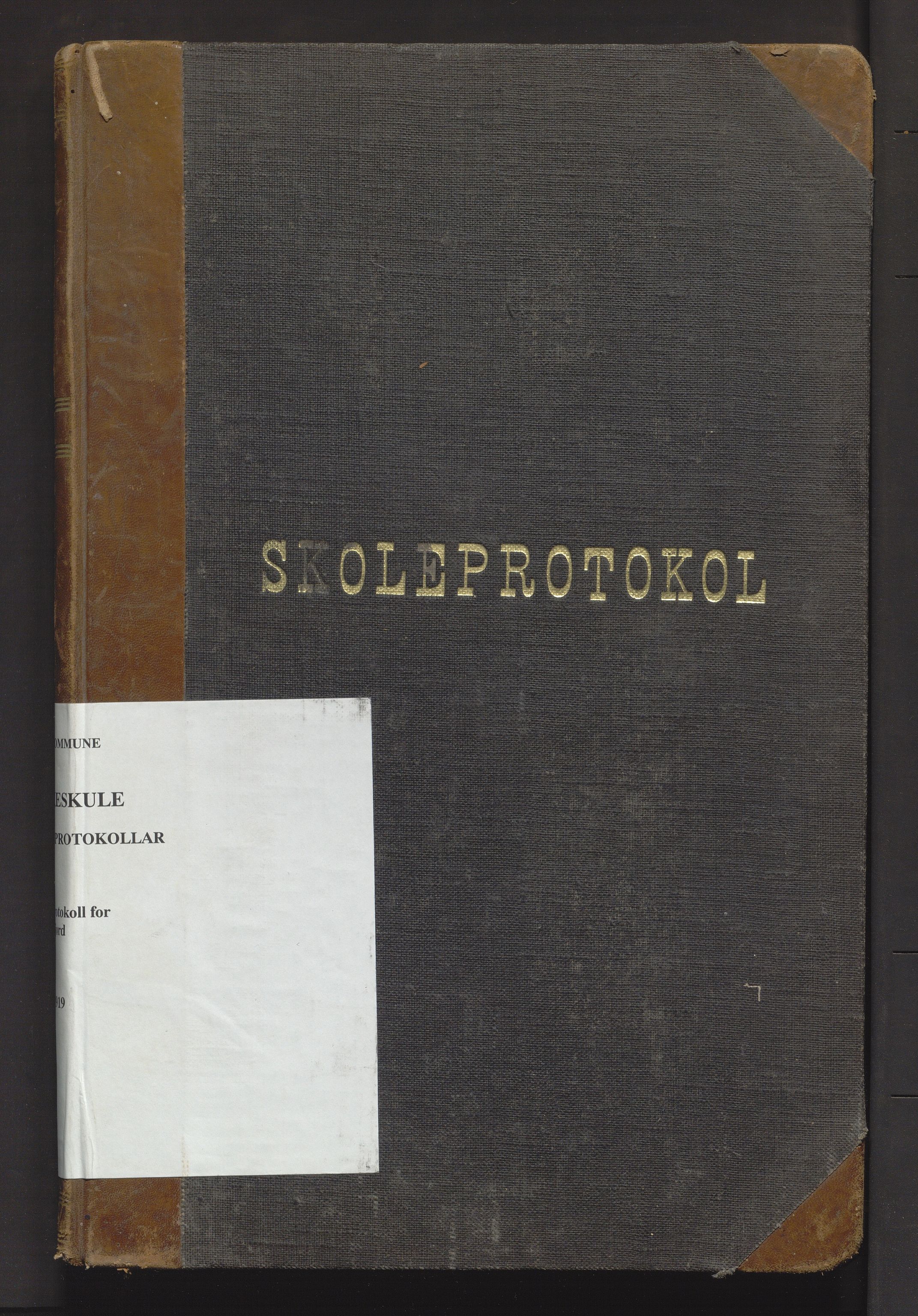 Fusa kommune. Barneskulane, IKAH/1241-231/F/Fa/L0006: Skuleprotokoll for Holmefjord og Ådland krinsar, 1912-1919