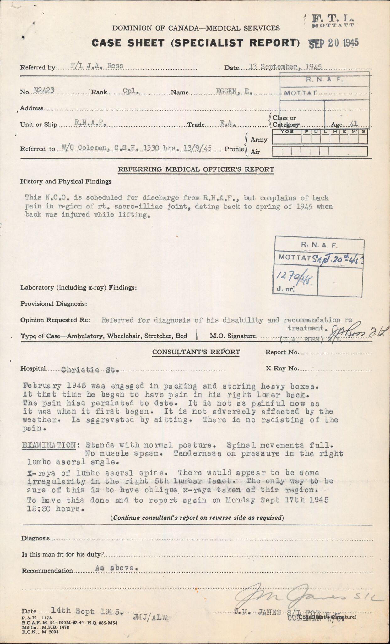 Forsvaret, Forsvarets overkommando/Luftforsvarsstaben, AV/RA-RAFA-4079/P/Pa/L0011: Personellpapirer, 1904, p. 155