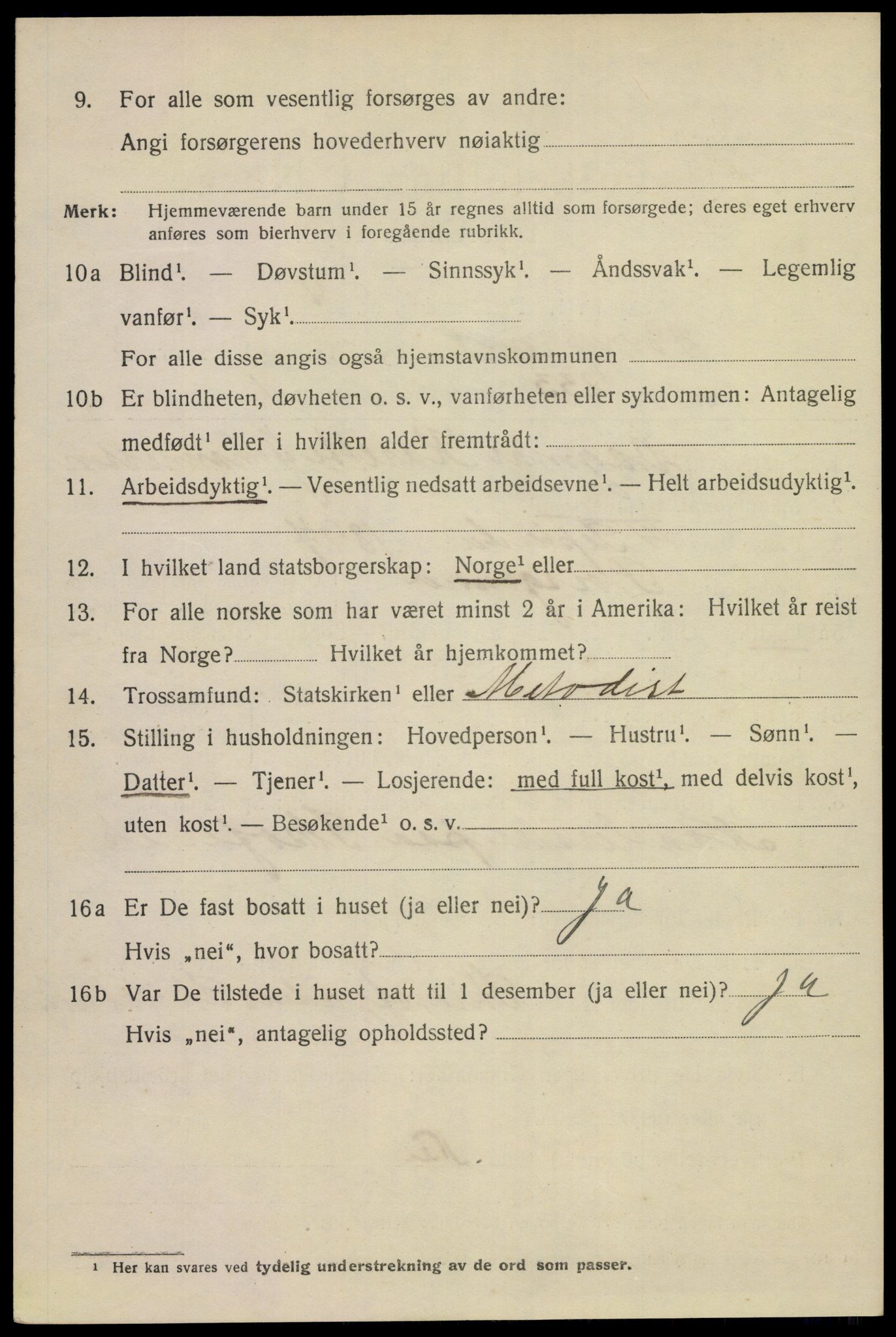 SAKO, 1920 census for Porsgrunn, 1920, p. 17382