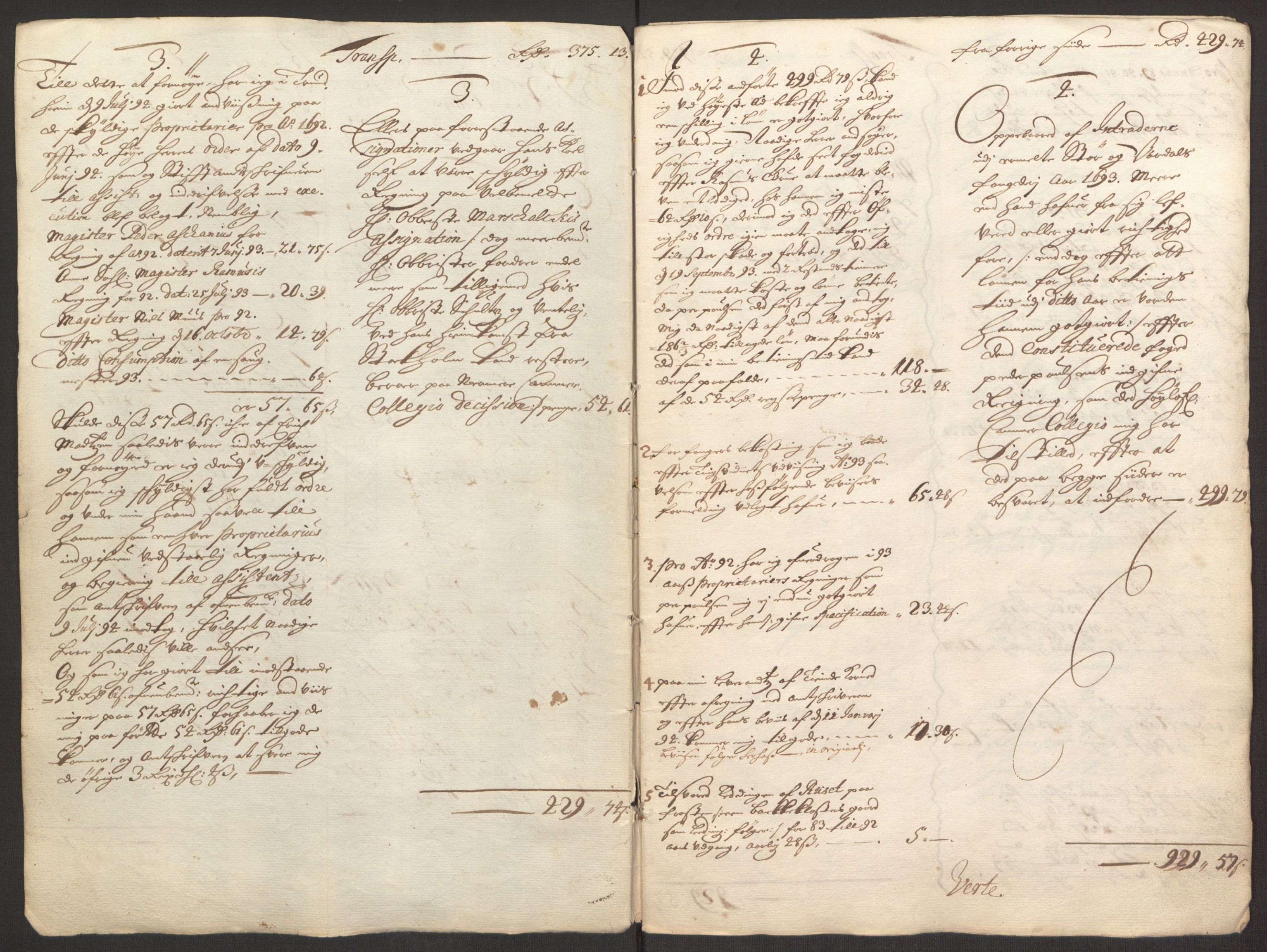 Rentekammeret inntil 1814, Reviderte regnskaper, Fogderegnskap, RA/EA-4092/R62/L4185: Fogderegnskap Stjørdal og Verdal, 1692, p. 429
