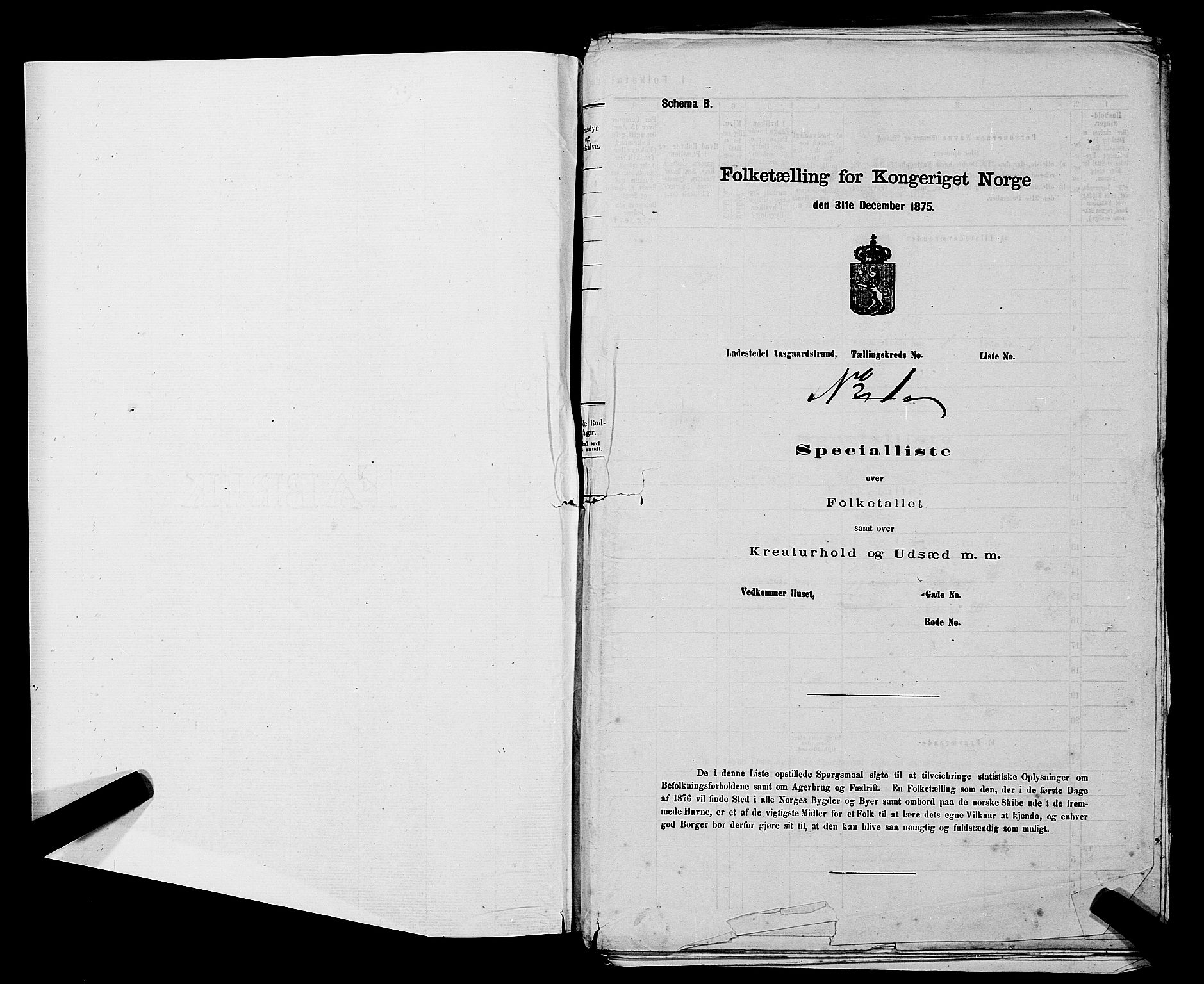 SAKO, 1875 census for 0704B Borre/Åsgårdstrand, 1875, p. 8