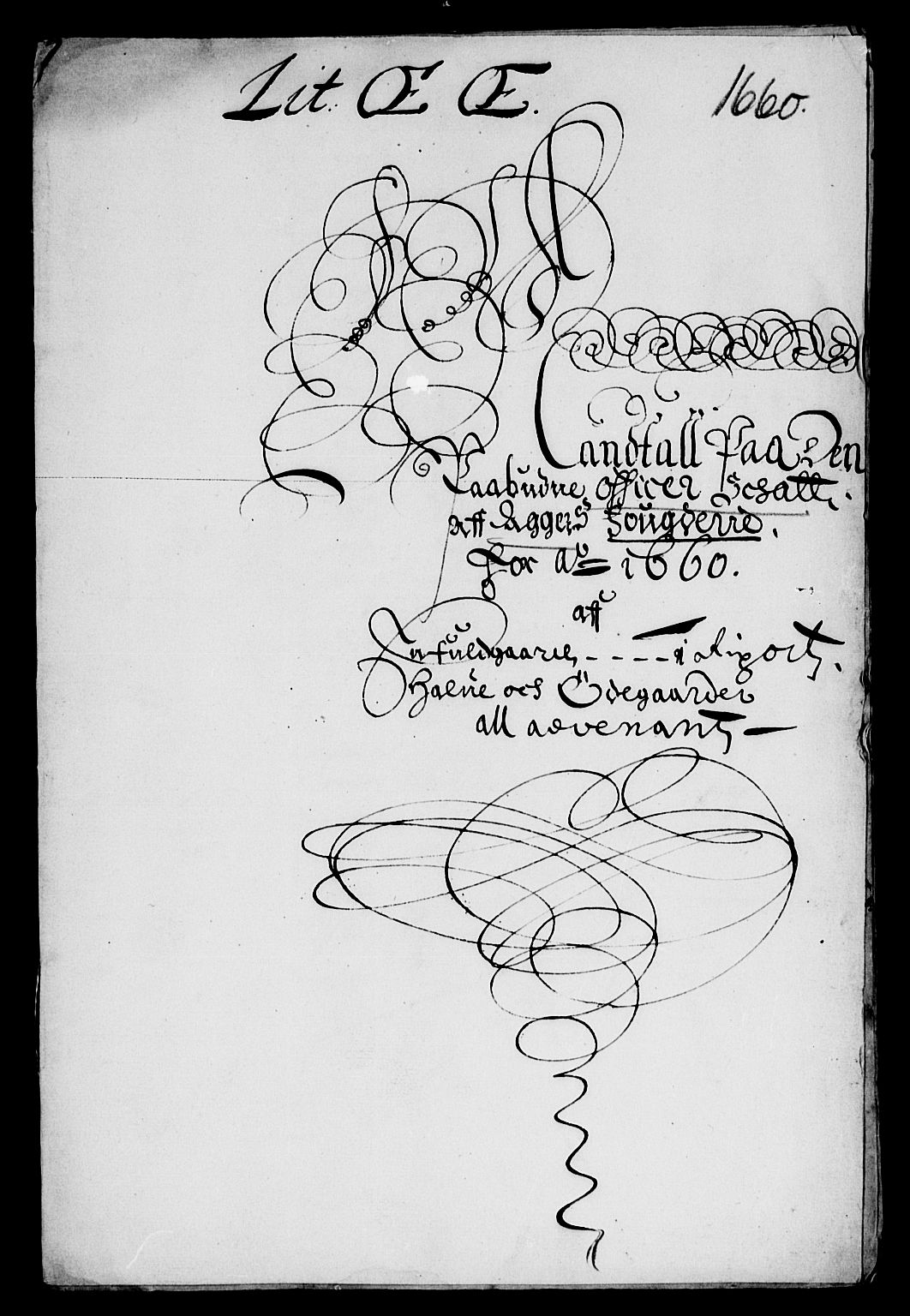 Rentekammeret inntil 1814, Reviderte regnskaper, Lensregnskaper, AV/RA-EA-5023/R/Rb/Rba/L0257: Akershus len, 1660-1661