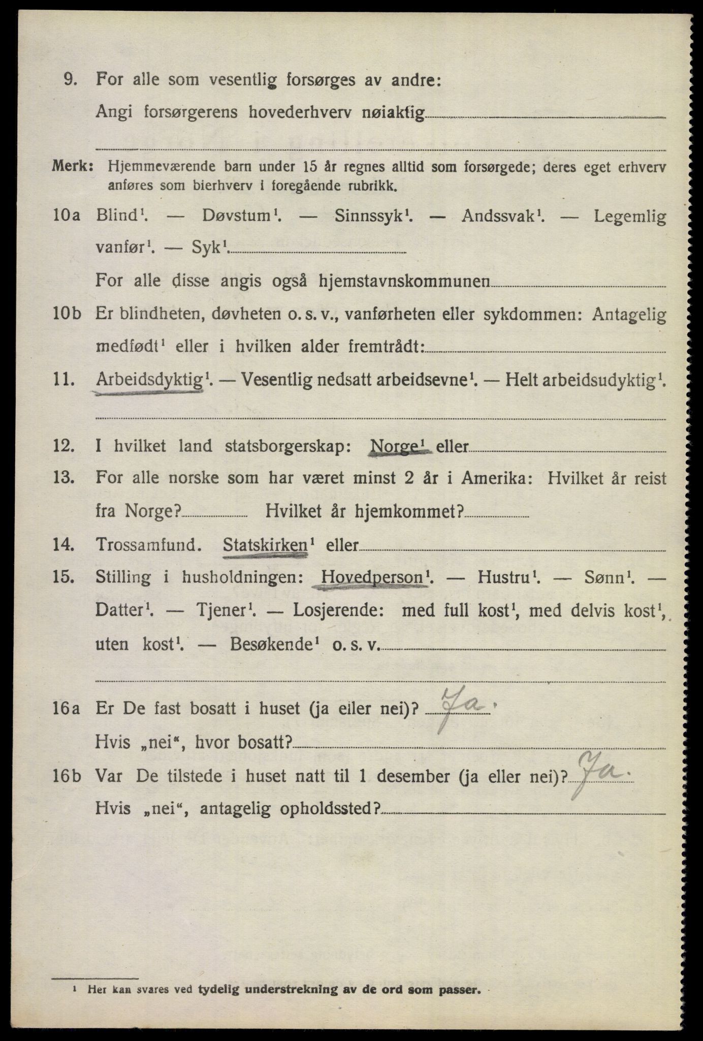 SAKO, 1920 census for Ådal, 1920, p. 6531