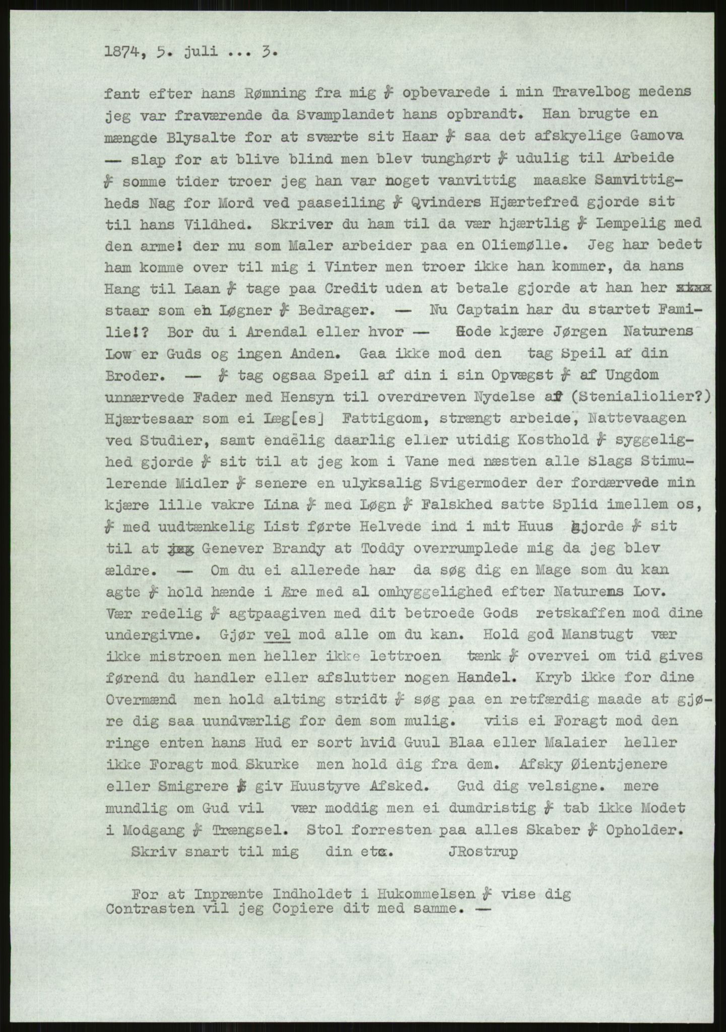 Samlinger til kildeutgivelse, Amerikabrevene, AV/RA-EA-4057/F/L0026: Innlån fra Aust-Agder: Aust-Agder-Arkivet - Erickson, 1838-1914, p. 891