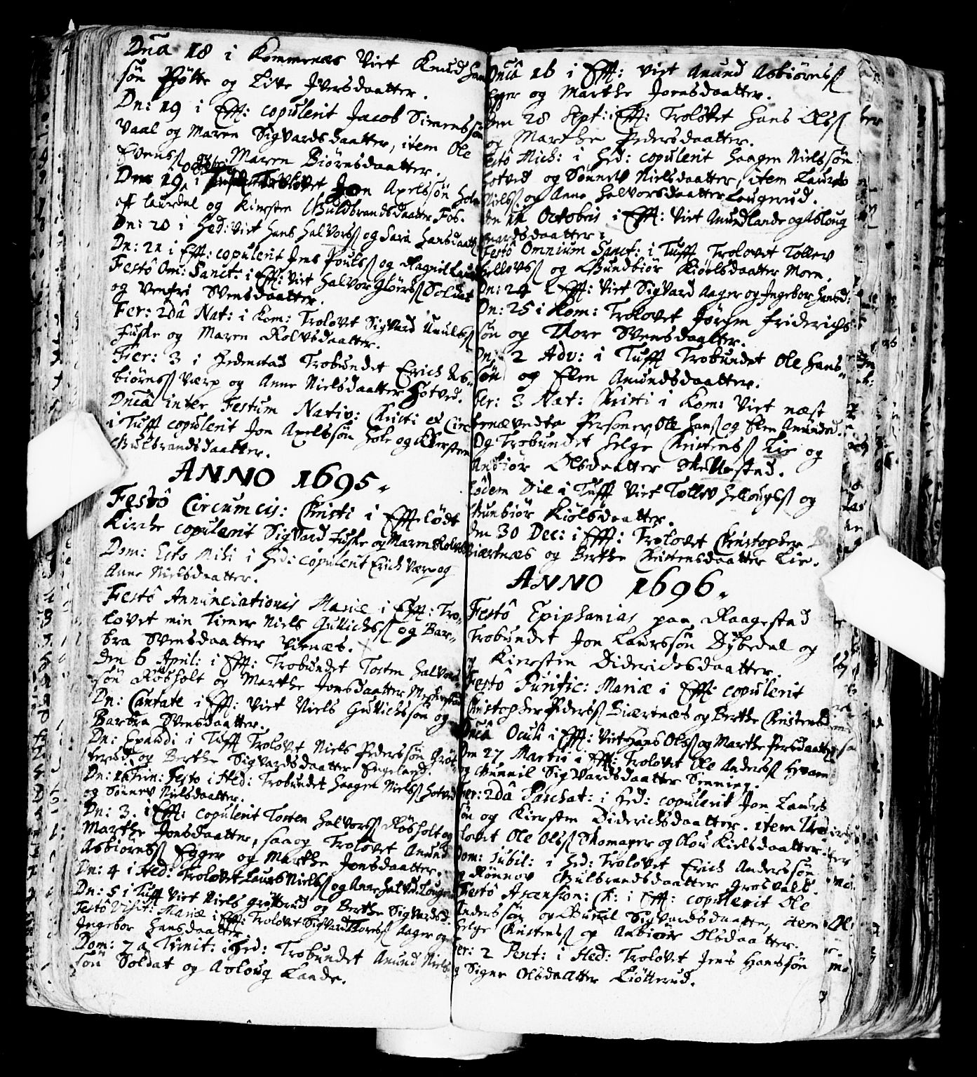 Sandsvær kirkebøker, AV/SAKO-A-244/F/Fa/L0001: Parish register (official) no. I 1, 1665-1725, p. 116