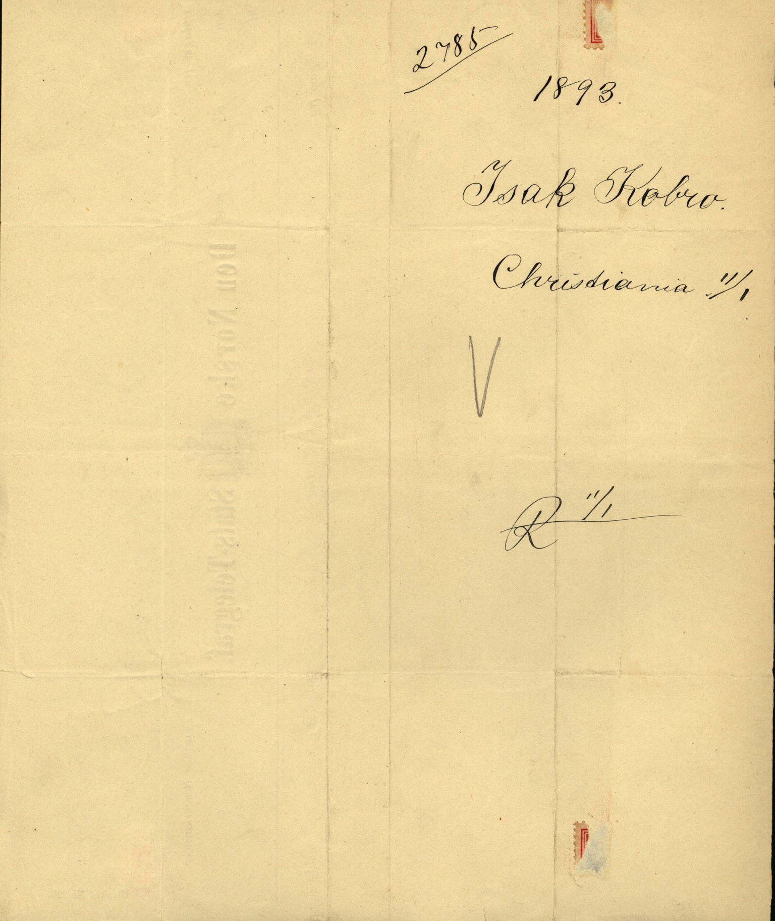 Pa 63 - Østlandske skibsassuranceforening, VEMU/A-1079/G/Ga/L0030/0003: Havaridokumenter / Rex, Salus, Schweigaard, Seladon, Titania, Tordenskjold av Trondhjem, 1893, p. 27