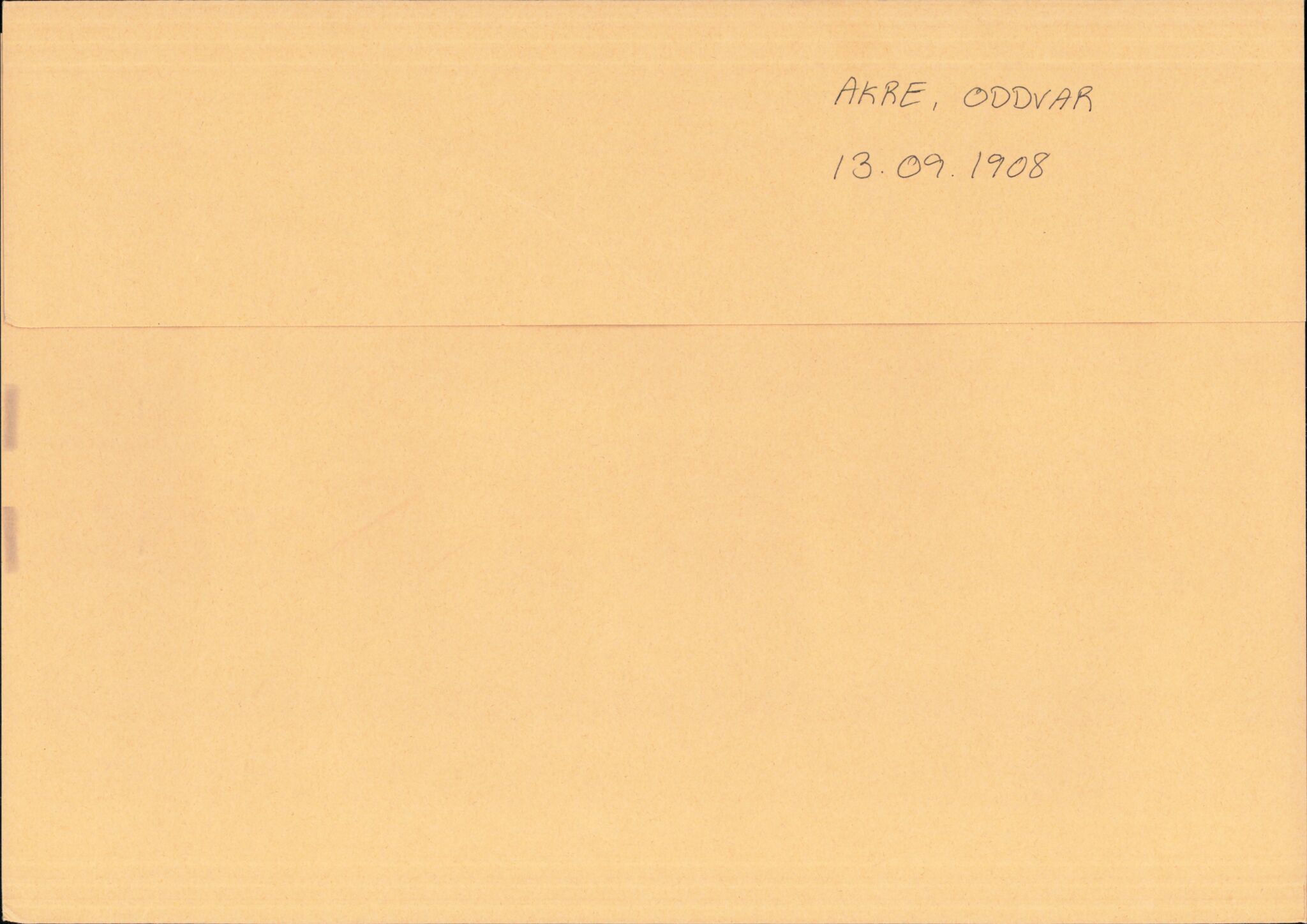 Forsvaret, Forsvarets overkommando/Luftforsvarsstaben, AV/RA-RAFA-4079/P/Pa/L0020: Personellpapirer, 1908, p. 2