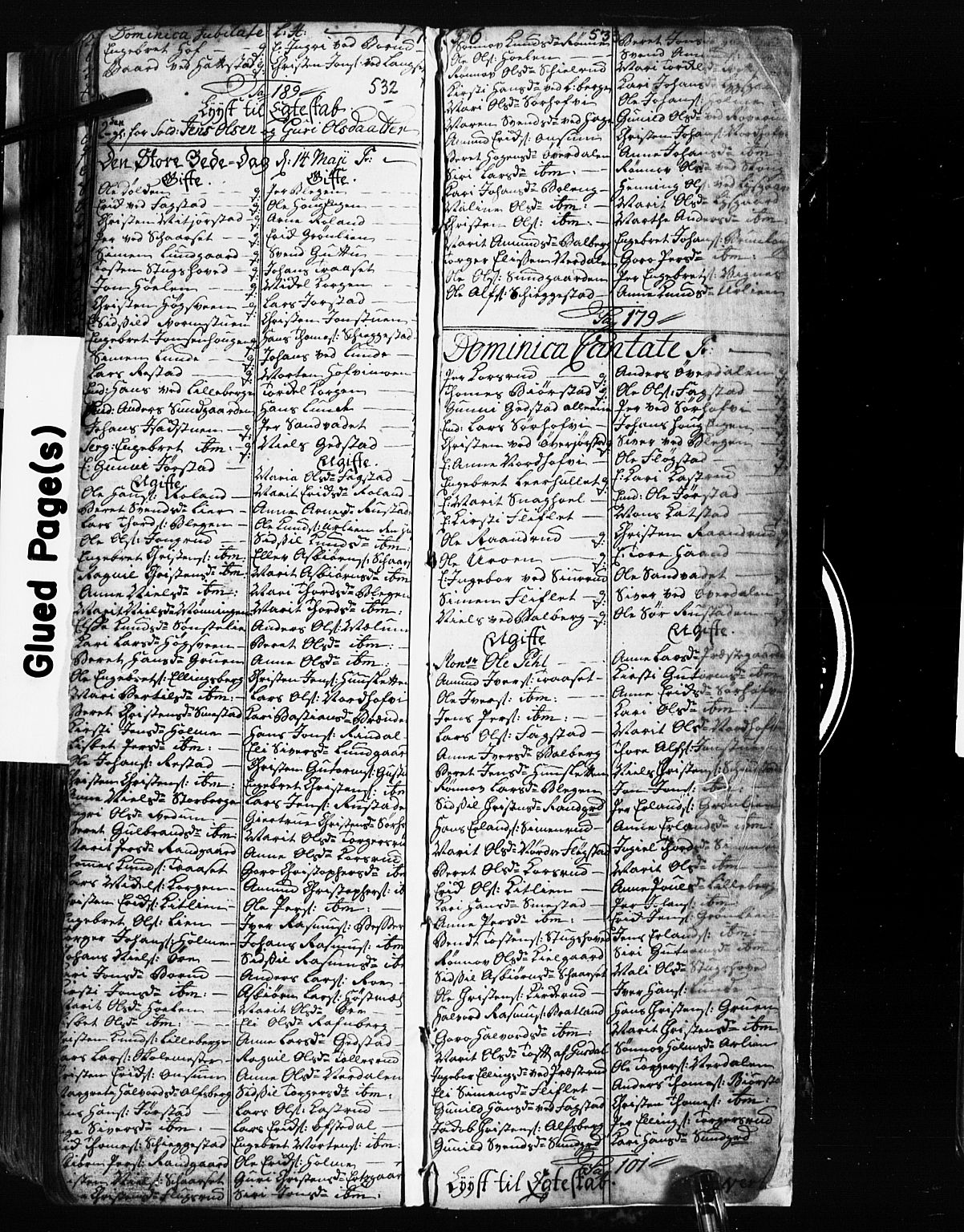 Fåberg prestekontor, SAH/PREST-086/H/Ha/Hab/L0002: Parish register (copy) no. 2, 1741-1756, p. 532-533